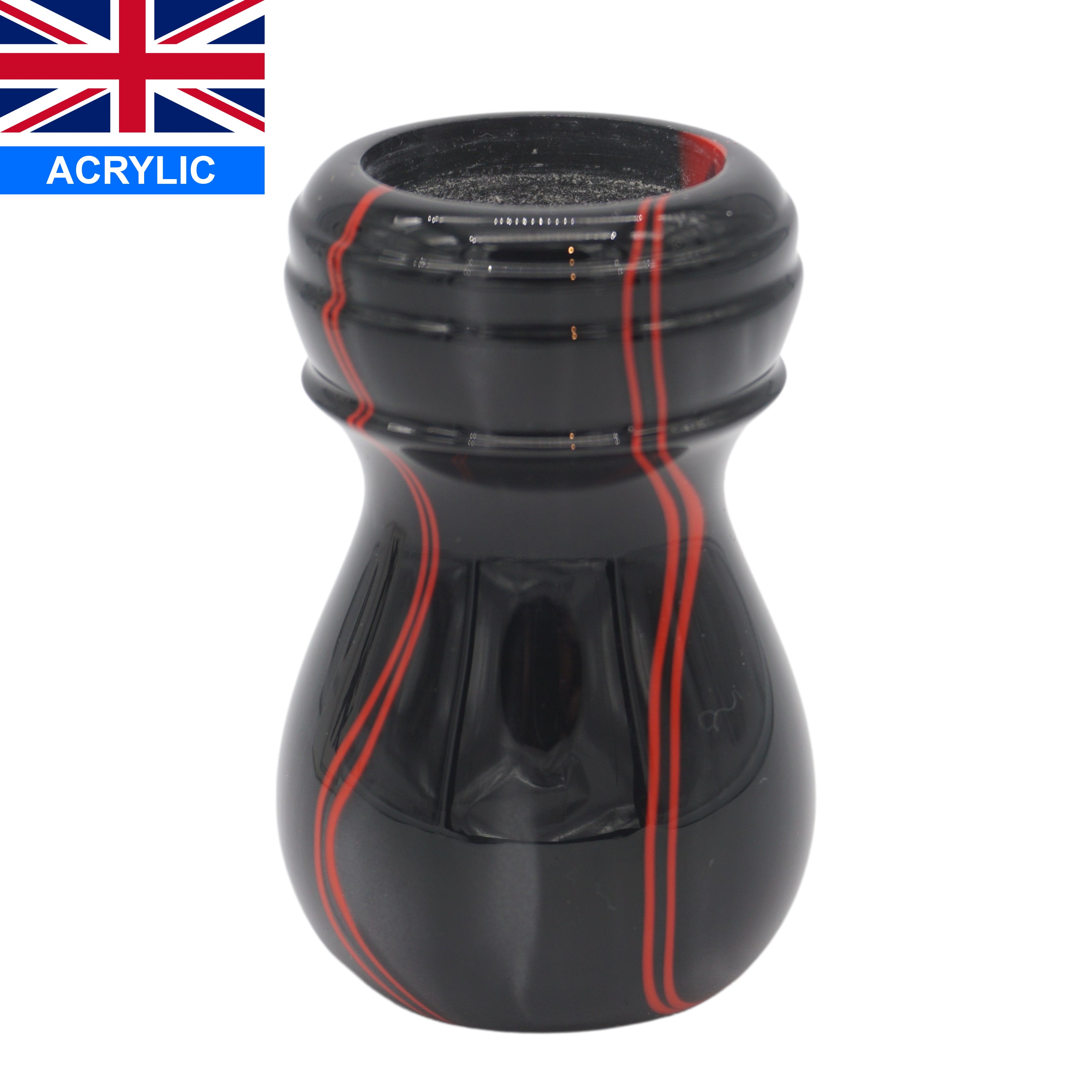 Premium Sith Handcrafted Wooden Shaving Brush Handle - Fits 24mm & 26mm Knots - Perfect for Wet Shaving & Grooming Gifts for Men