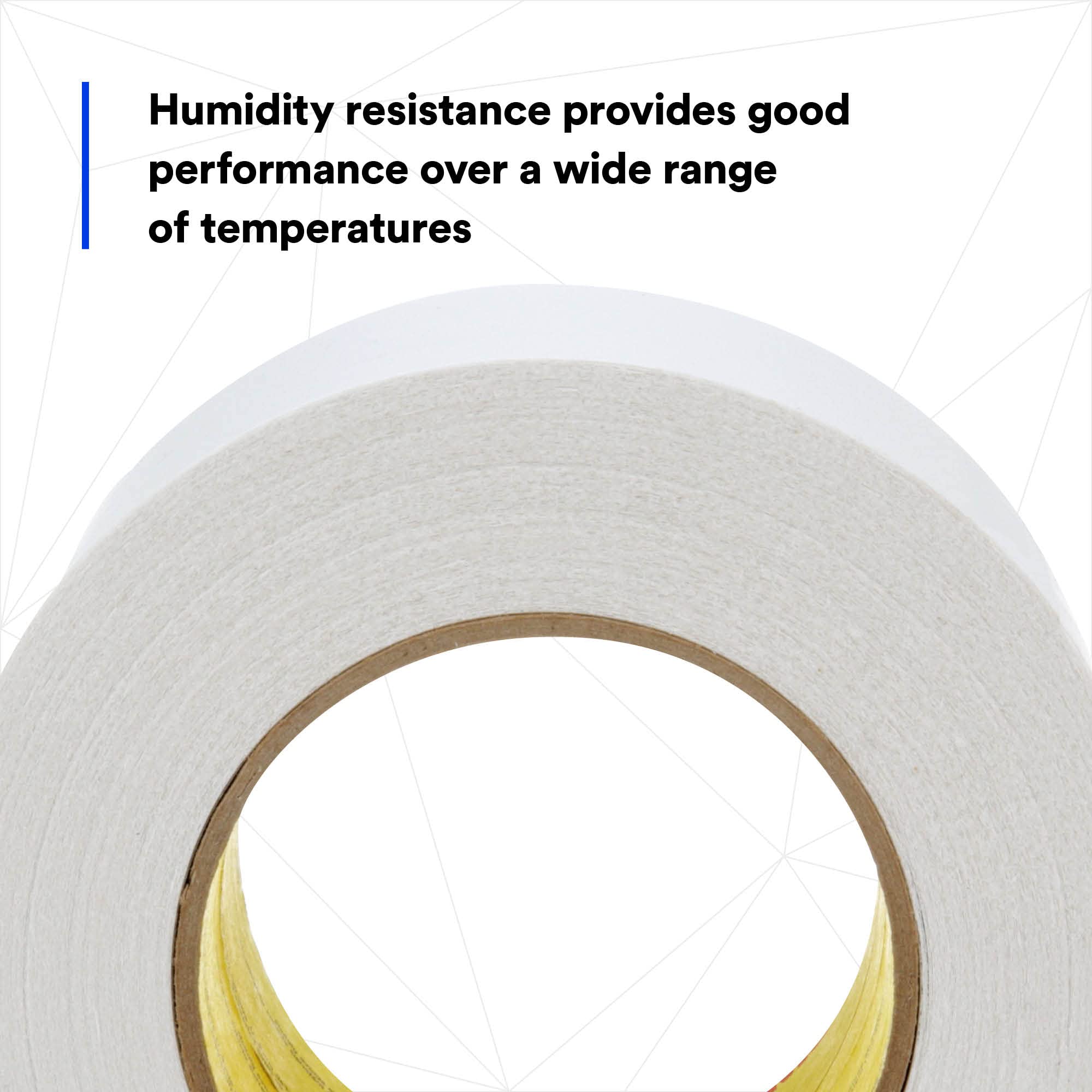 3M Venture Tape Vinyl Seaming Tape 460V - White, Embossed, Cold Weather Adhesive, 2.83