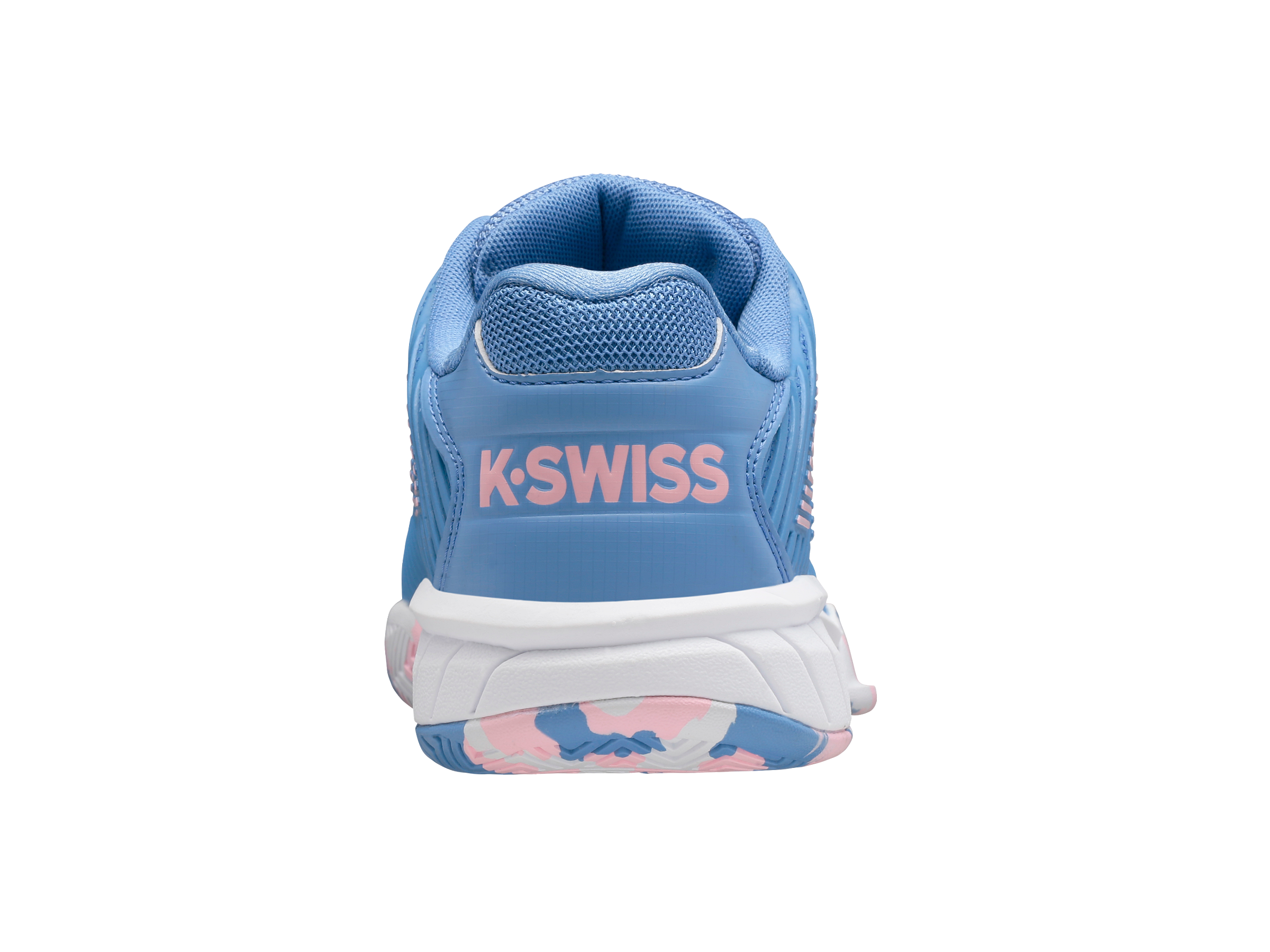 Hypercourt Express 2 Tennis Shoes for Women - Silver Lake Blue/White/Orchid Pink | Lightweight & Breathable Court Sneakers | Perfect for Tennis, Pickleball & Casual Wear