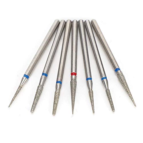 Professional Nail Drill Bits for Home Salon - No Dust, Easy Grinding (No.07) - Perfect for Manicures & Pedicures