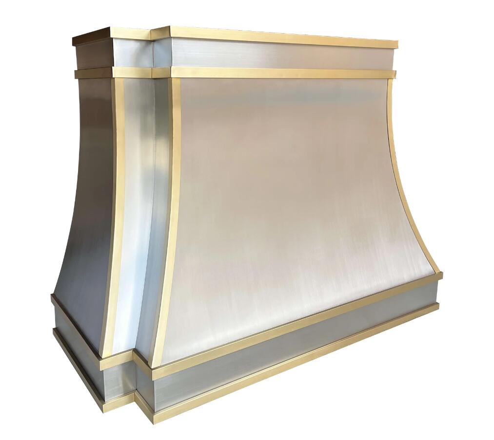 Premium RHM Sweep Stainless Steel Custom Range Hood H33 C4BS - Professional Kitchen Ventilation for Carrie's Project | Ideal for Modern Home Kitchens & Restaurant Use