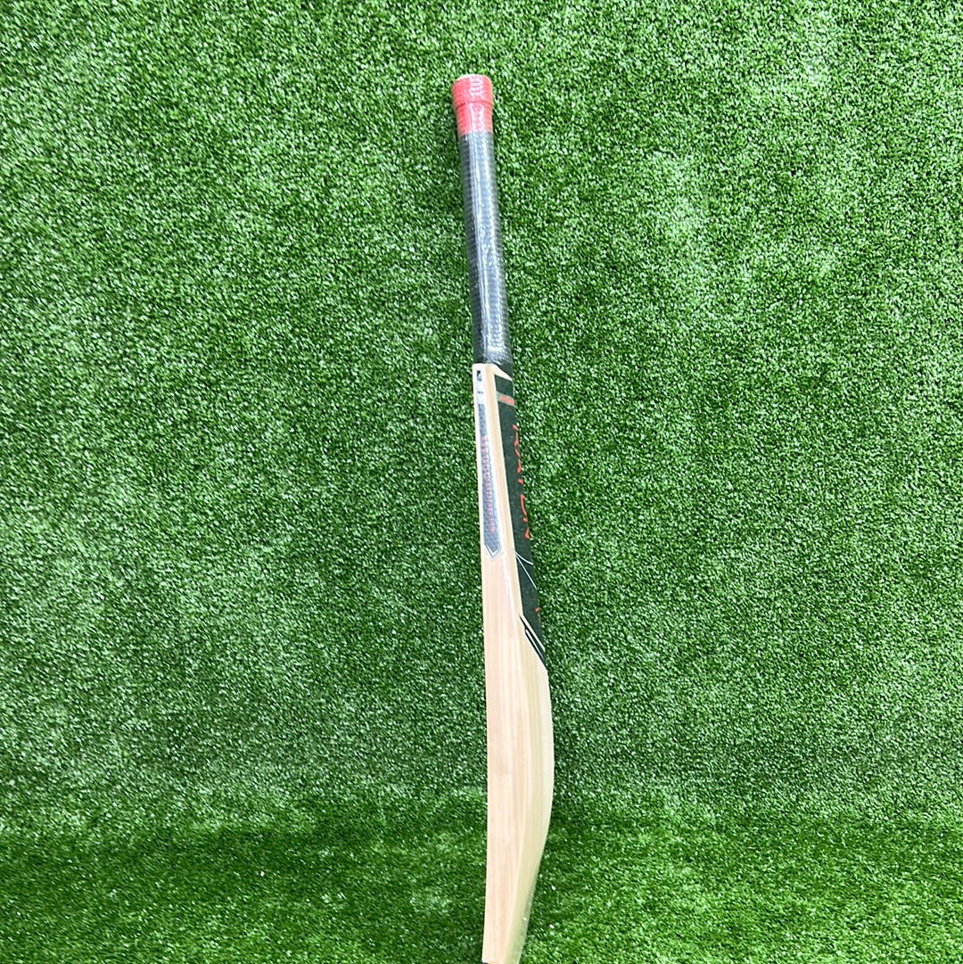 Raydn Steel MS Dhoni Profile Kashmir Willow Lightweight Junior Tennis Ball Cricket Bat - Perfect for Kids & Beginners Training & Practice
