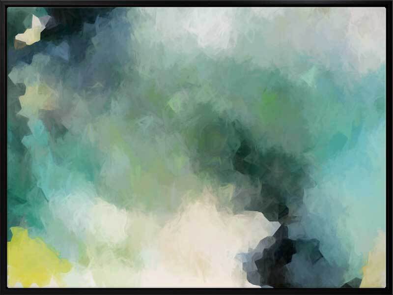 Down by the Mangroves Canvas Art Print - Coastal Landscape Wall Decor for Living Room, Bedroom & Office - Nature Inspired Home Decor