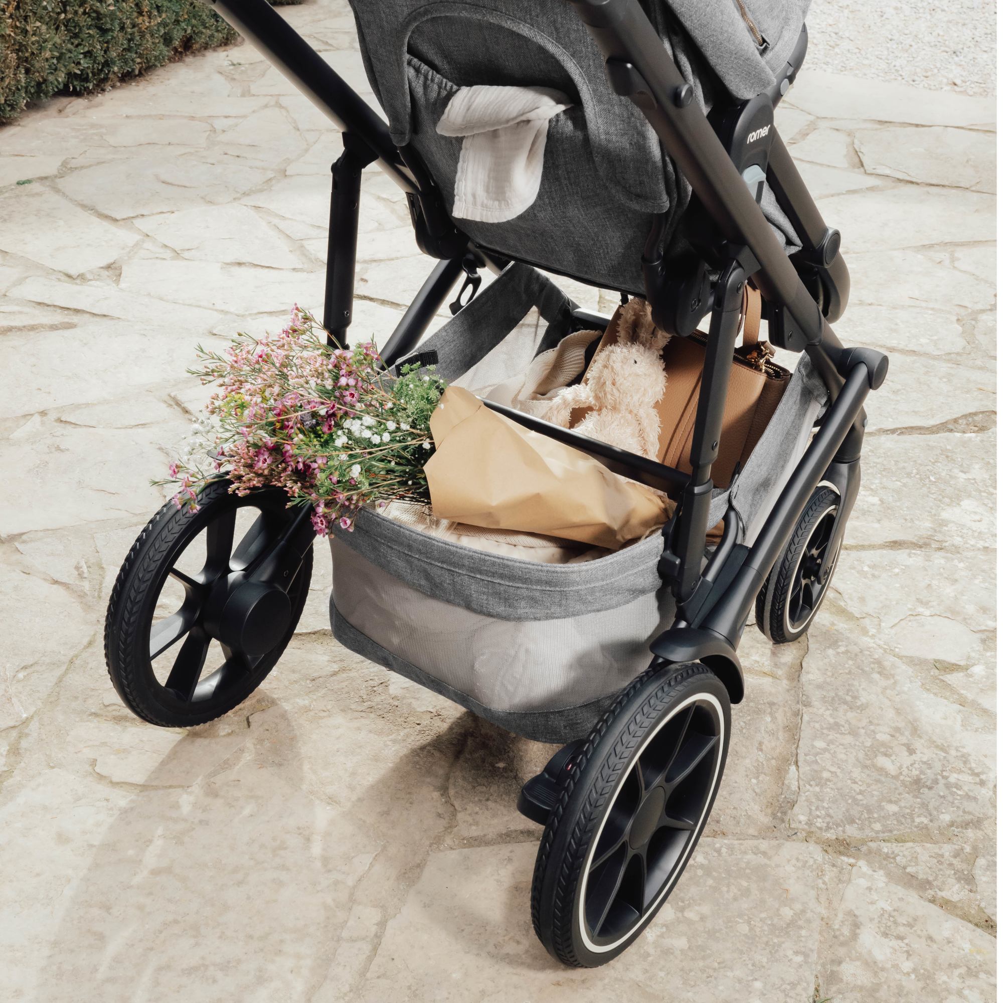 Romer Tura Stroller - Lightweight Compact Travel Stroller for Toddlers | Easy Fold & Carry | Perfect for Air Travel, Shopping & City Walks
