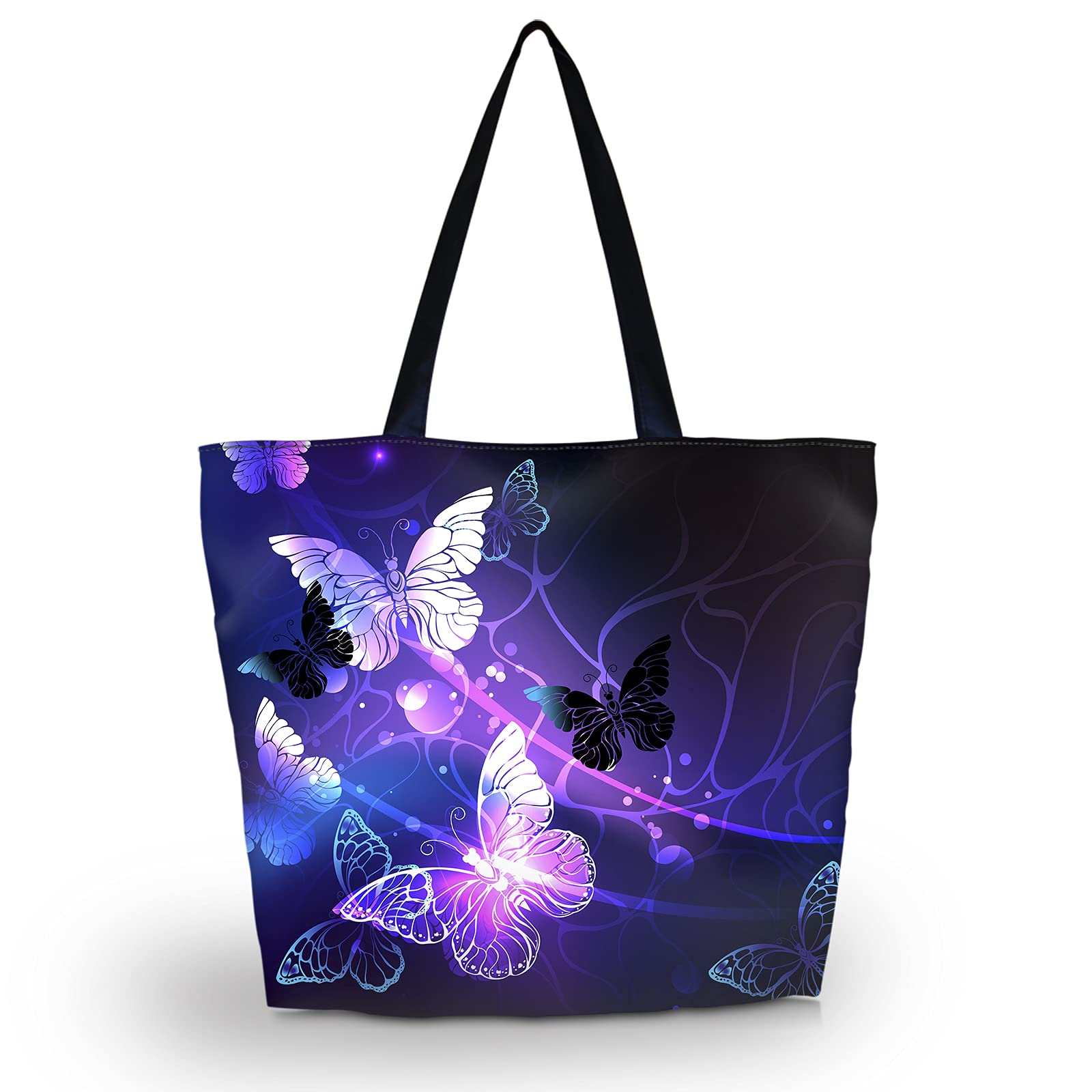 Stylish Foldable Waterproof Tote Bag for Women - Large Zippered Beach & Travel Tote - Perfect for Shopping, Overnight Trips & Daily Use