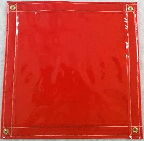 A.B Kelly Extra Long 12 FT Tall Red Curtains - 12 ft x 20 ft Window Drapes for Living Room, Bedroom & Theater Room Blackout Curtains