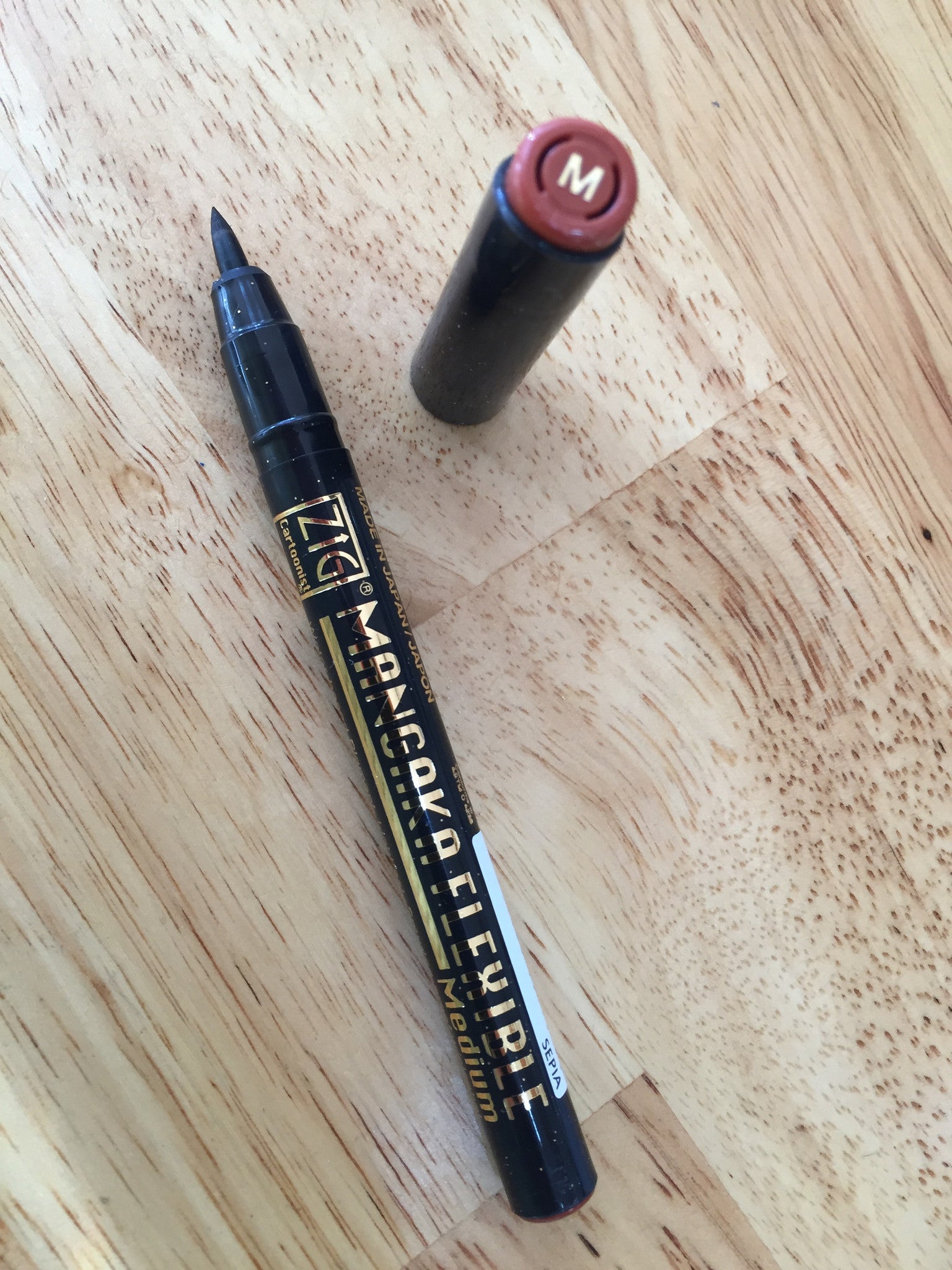 Kuretake Mangaka Flexible Brush Pens - Professional Manga & Calligraphy Drawing Pens for Artists - Perfect for Sketching, Inking, and Comic Illustration