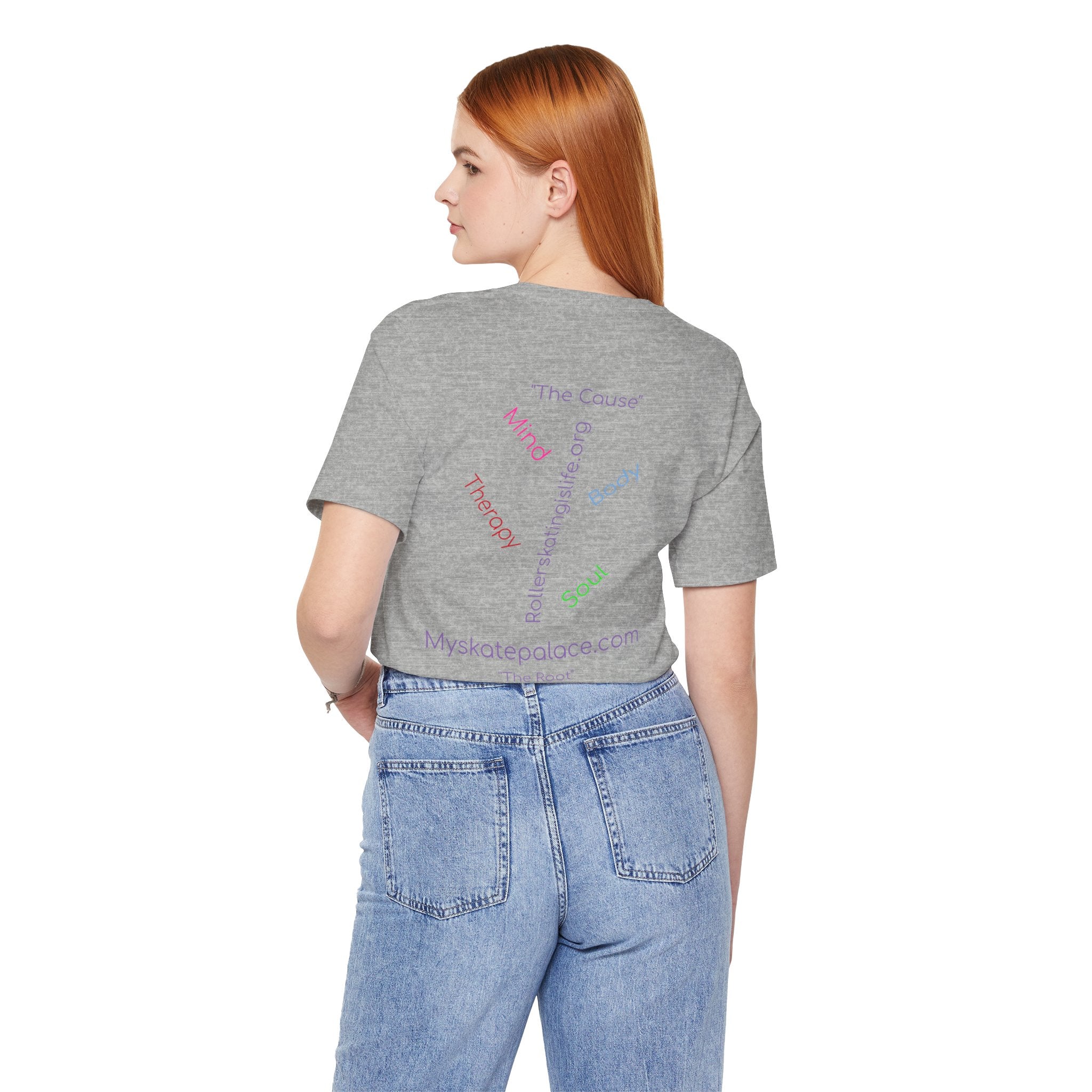 SSP Corp Roller Skating is Life Graphic T-Shirt - Comfortable Cotton Tee for Skaters & Roller Derby Fans - Perfect for Casual Wear, Skate Parks & Retro Fashion