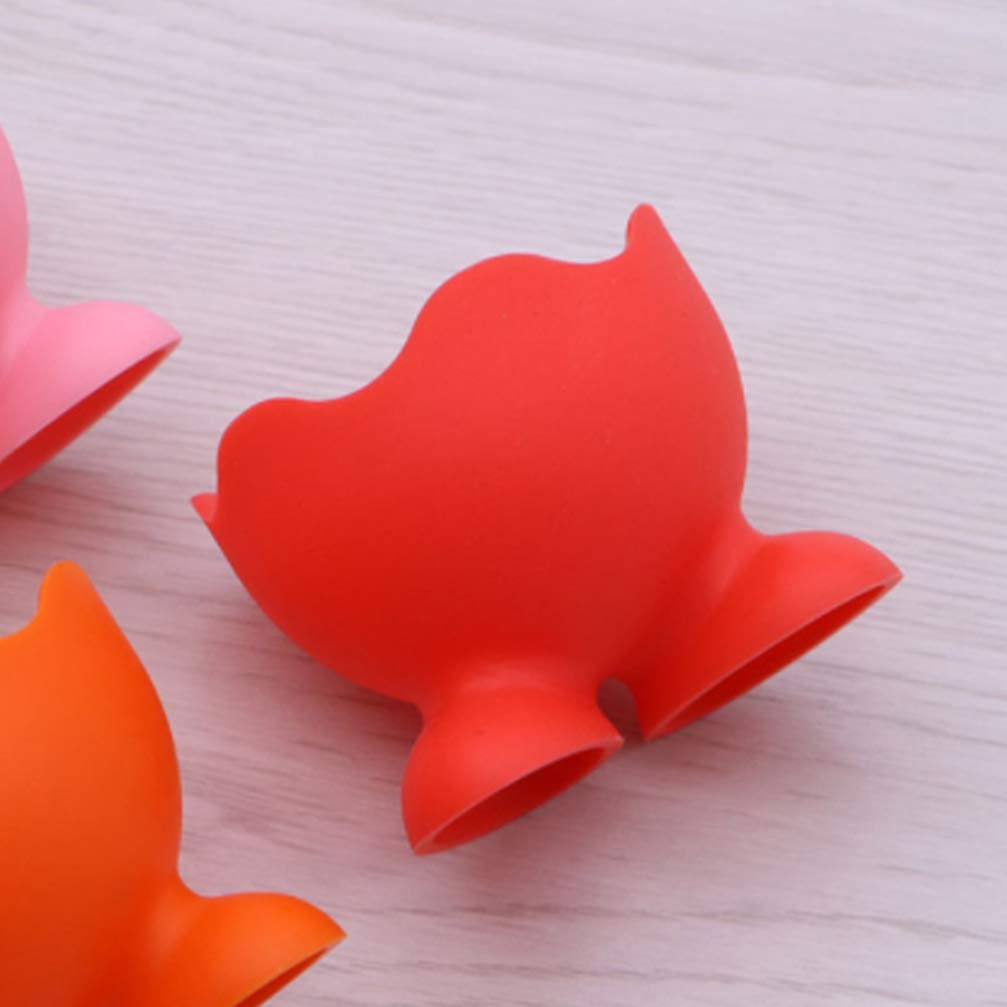 DOITOOL 3-Piece Silicone Egg Cup Holder Set - Microwave & Oven Safe Egg Cooker Cups for Soft/Hard Boiled Eggs - Perfect for Breakfast, Kitchen, Dining, and Party Serving