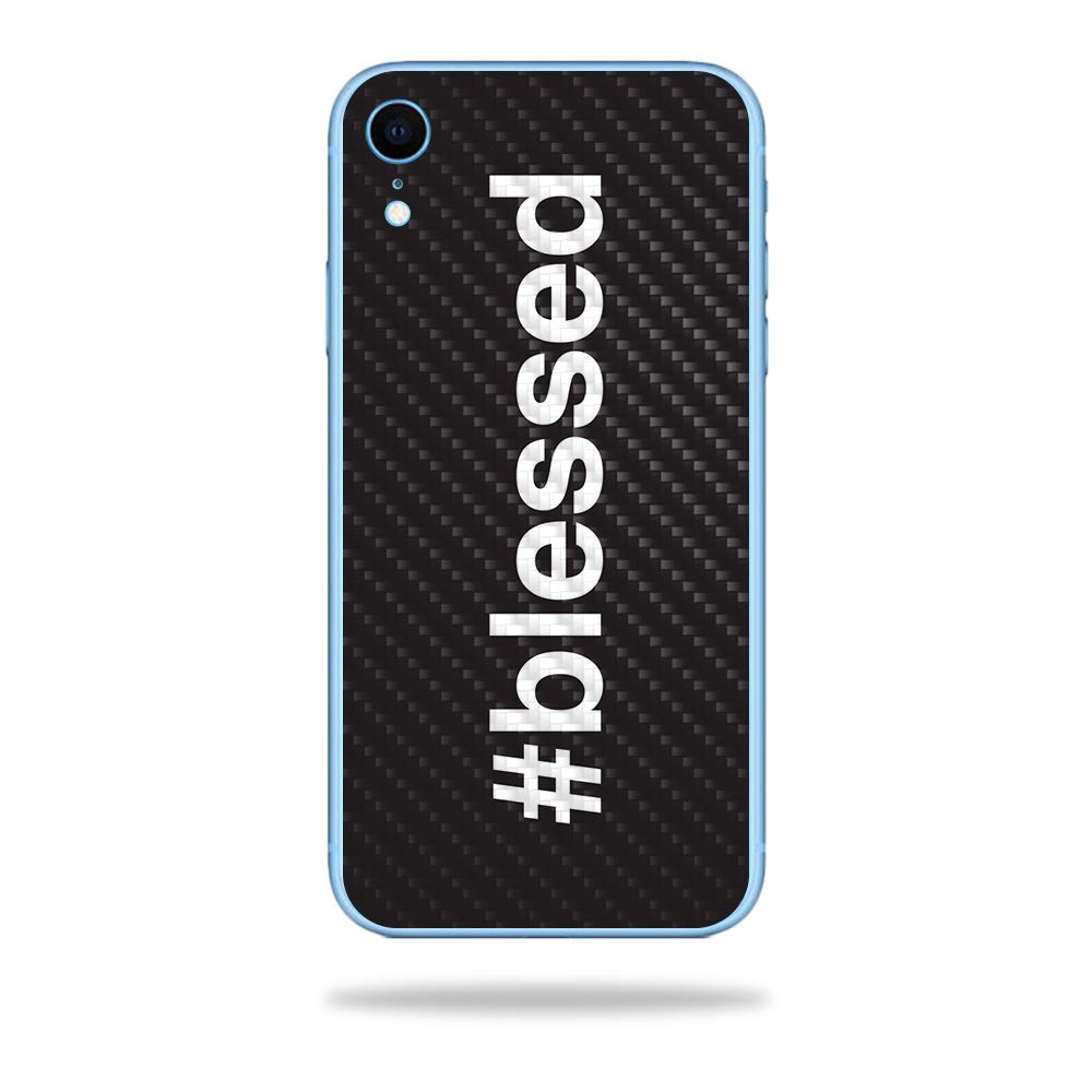 Premium Carbon Fiber Skin for Apple iPhone XR - Protective & Durable Textured Cover | Easy to Apply & Remove | Made in USA | Perfect for Daily Use, Travel & Outdoor Activities