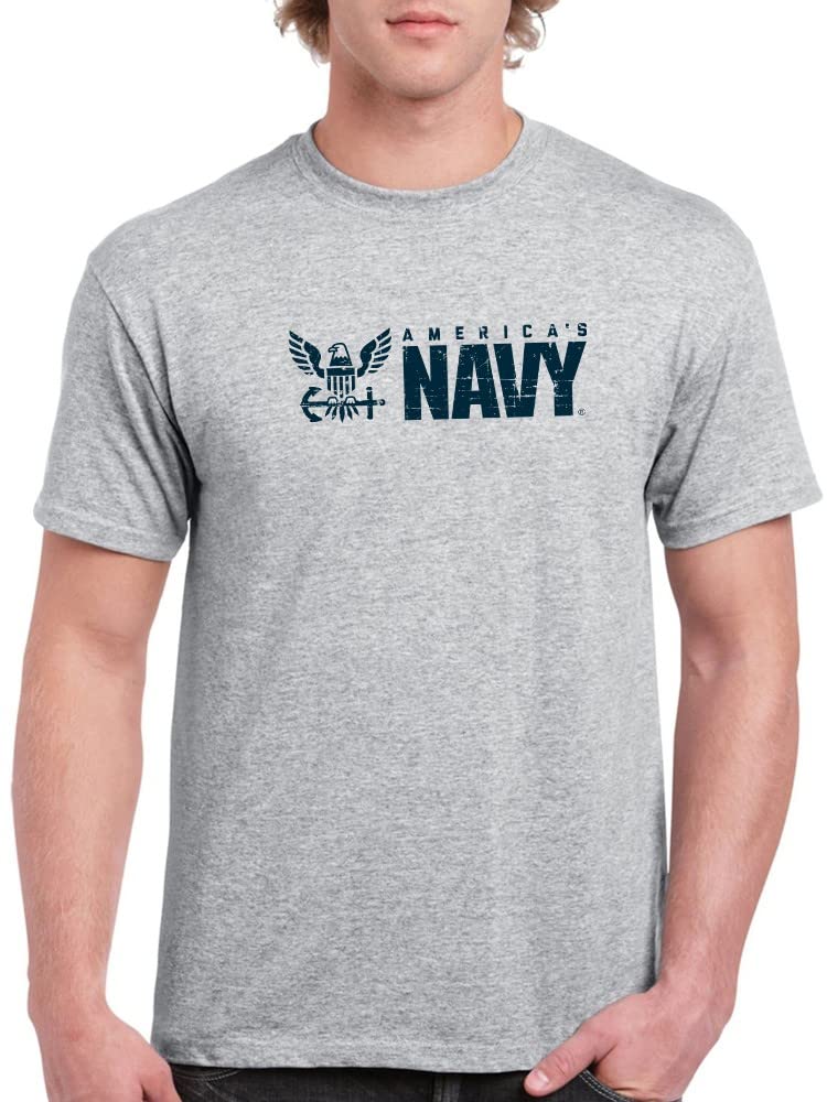 US Navy Men's T-Shirt - Premium Cotton Military Style Tee for Veterans & Patriotic Fashion | Perfect for Everyday Wear, Military Appreciation Events & Casual Outfits
