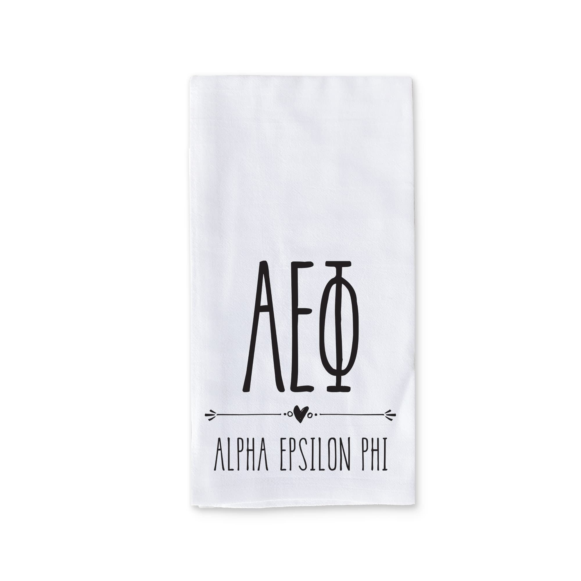Alpha Epsilon Phi Kitchen Towels - Sorority Dish & Tea Towels for Kitchen Decor & Gifts
