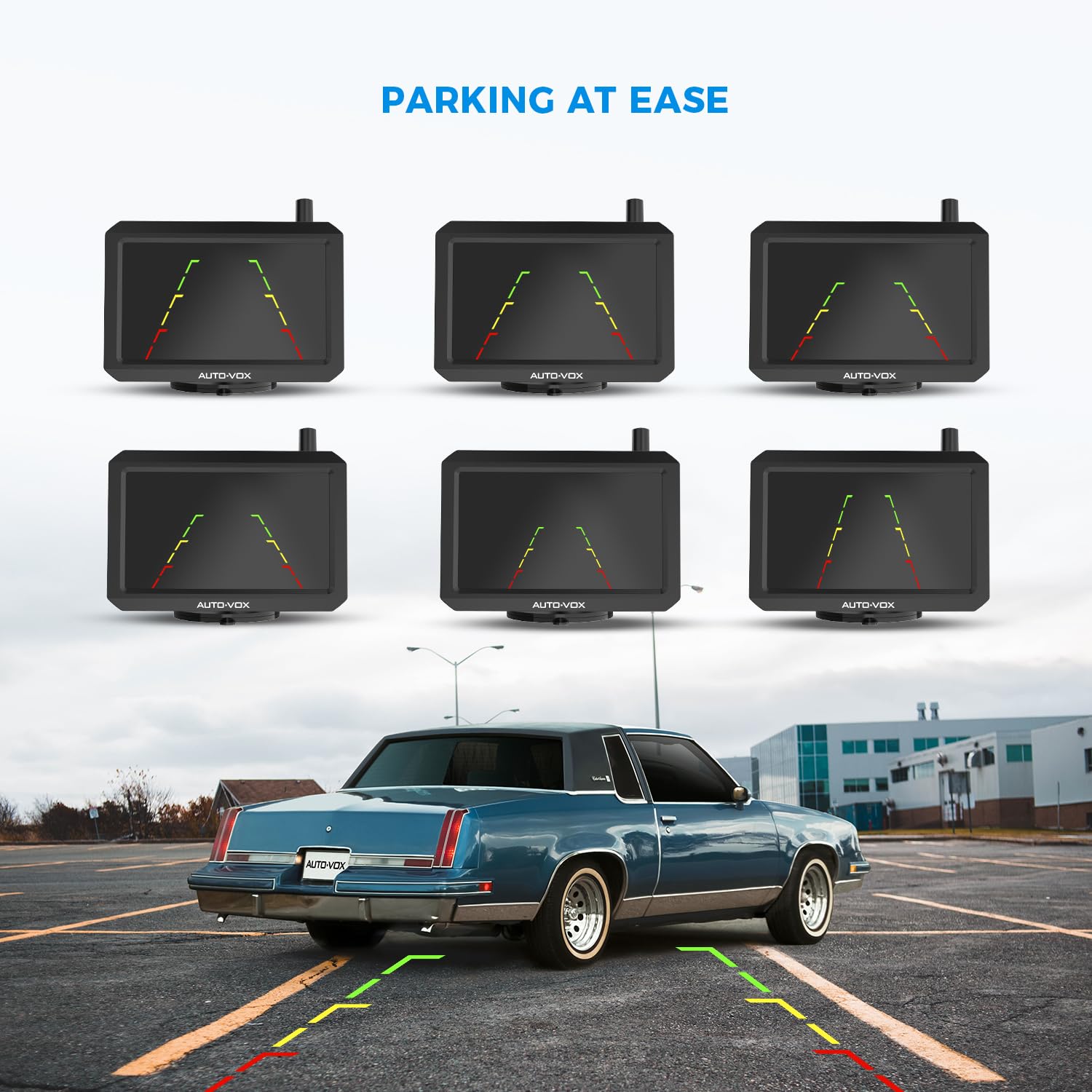 AUTO-VOX W7 Wireless Backup Camera System - 5