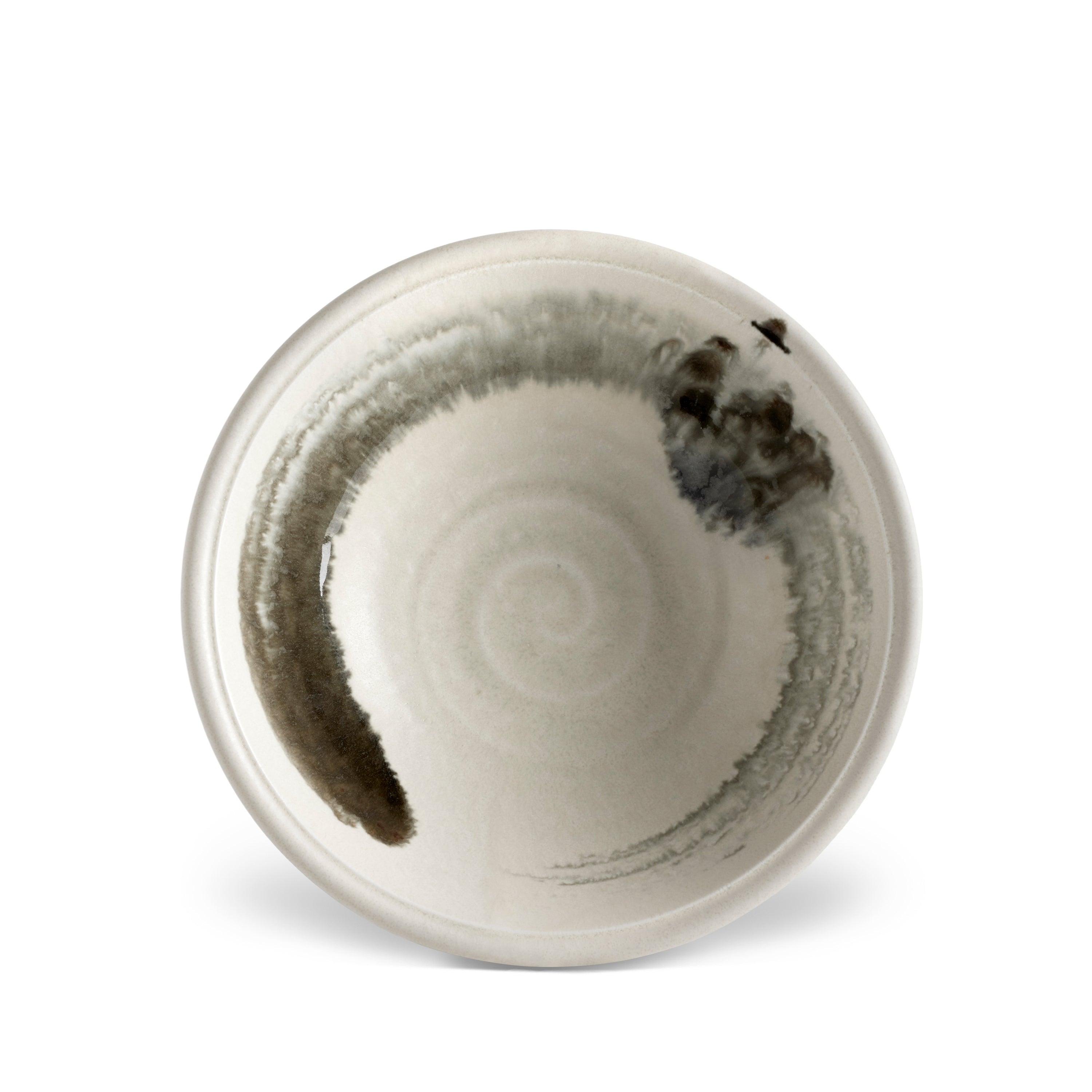 Premium Sumi Brush Salad & Ramen Bowl Set - Handcrafted Japanese Ceramic Dish for Asian Noodles, Soups, and Healthy Salads | Perfect for Home Dining, Restaurant Presentation & Gift Giving