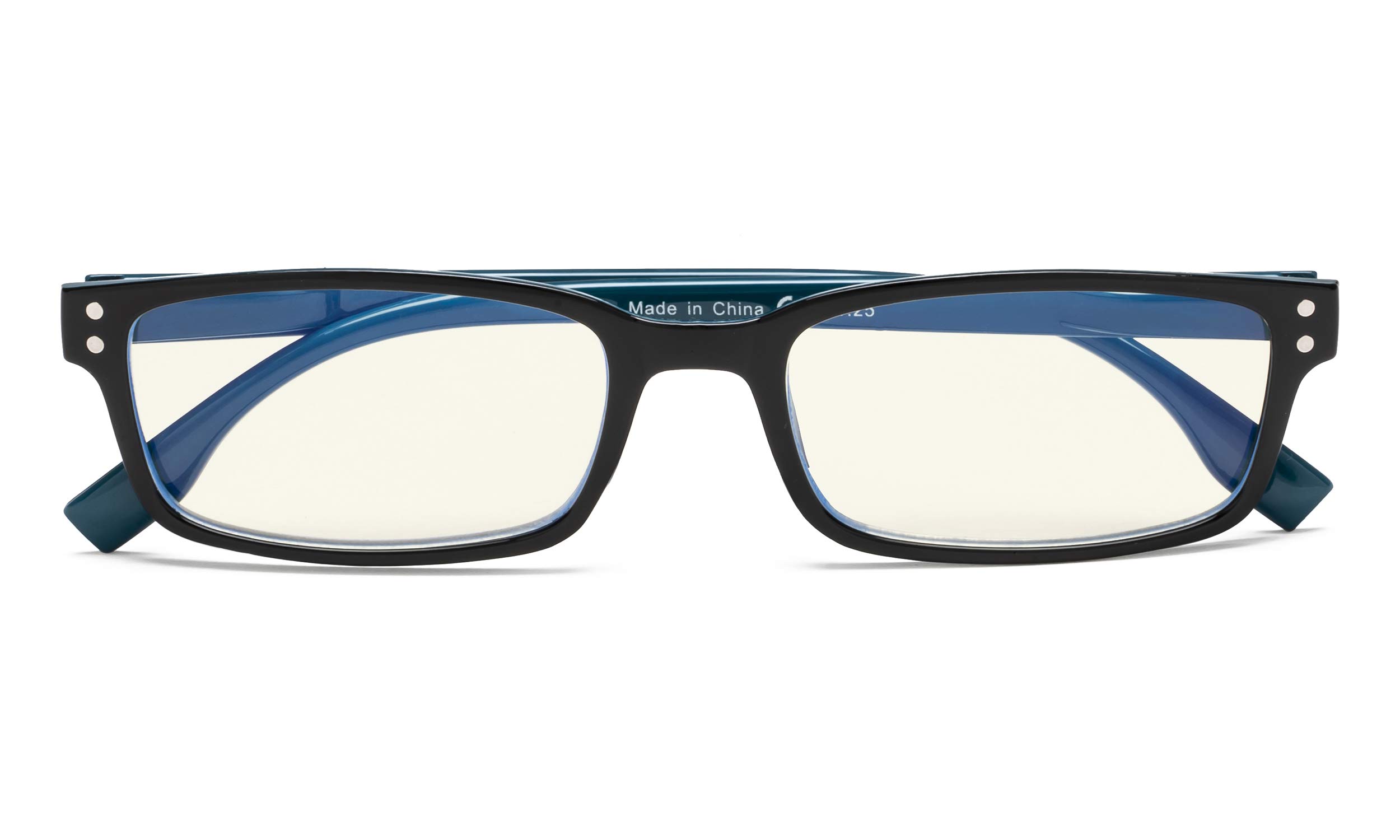 CessBlu Blue Light Blocking Glasses for Men & Women - Anti UV Computer Glasses for Reading & Gaming - Reduce Eye Strain for Office Work & Screen Time