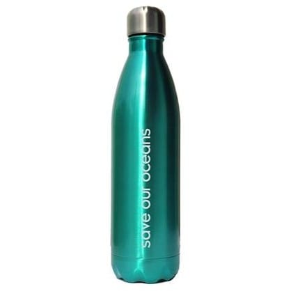 BBBYO 750ml Stainless Steel Water Bottle - Insulated, Leak Proof, BPA Free - Perfect for Gym, Hiking, Travel & Outdoor Activities (Mint Green)
