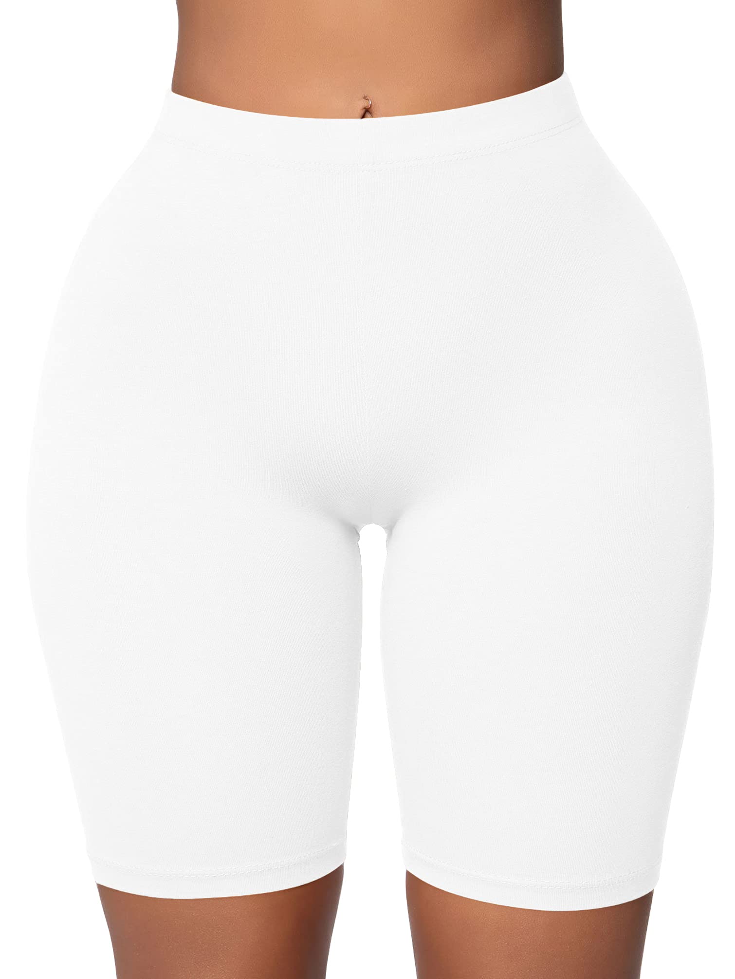 BORIFLORS Women's High Waist Workout Shorts - Yoga Running Gym Athletic Biker Shorts for Women - Perfect for Fitness, Cycling & Lounge Wear