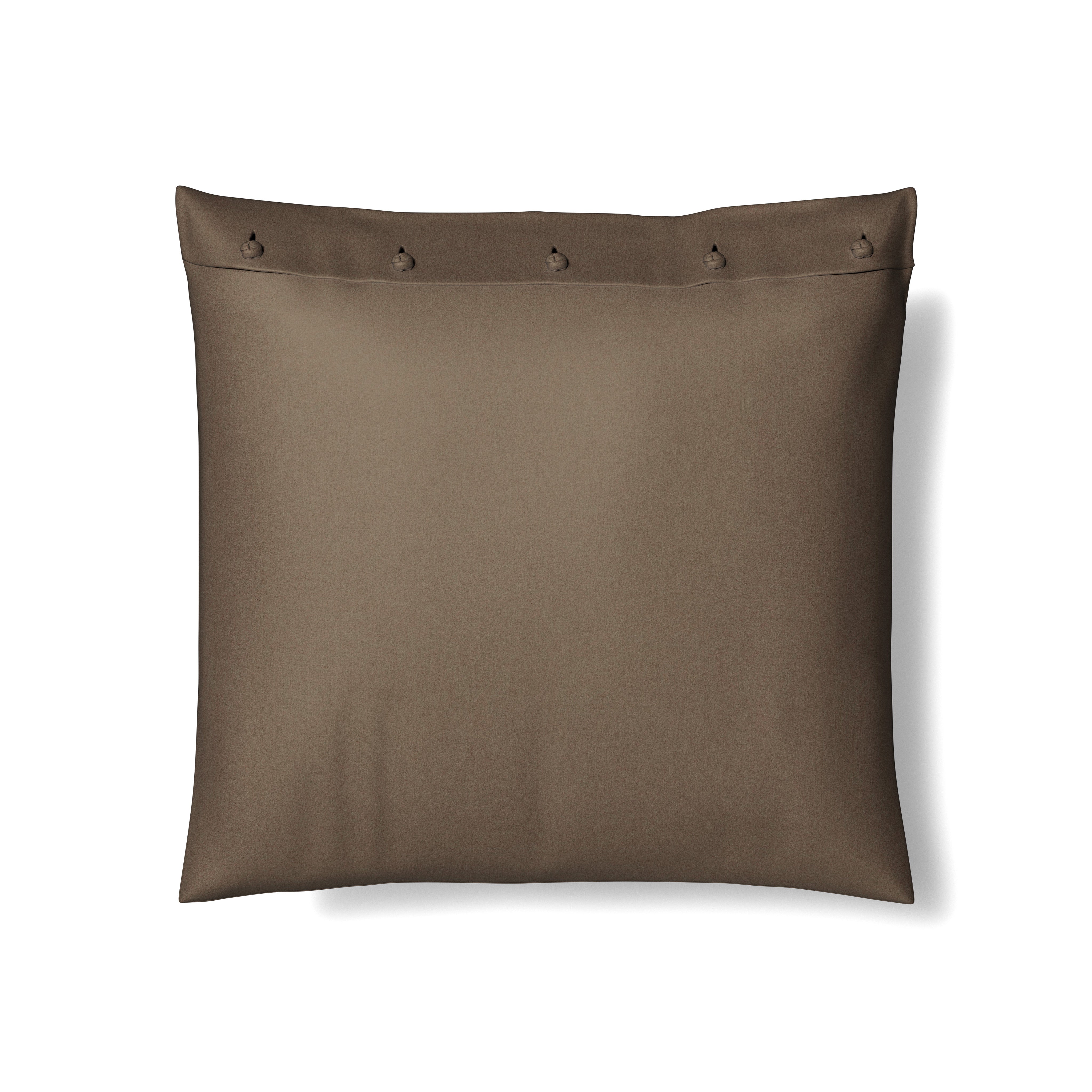 Luxury Charmeuse Pillow Sham with Elegant French Knots - Perfect for Master Bedroom & Guest Room Decor