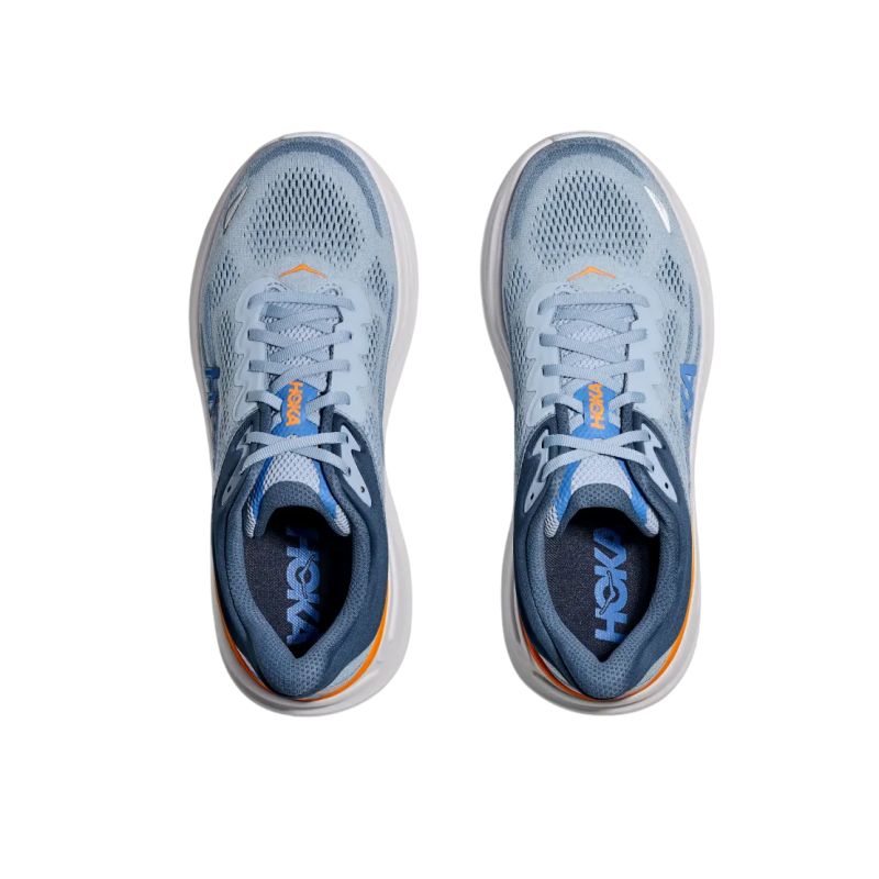 HOKA Bondi 9 D Men's Running Shoes - Lightweight Cushioned Sneakers for Marathon, Jogging & Gym Workouts - Perfect for Road Running & Daily Comfort Wear