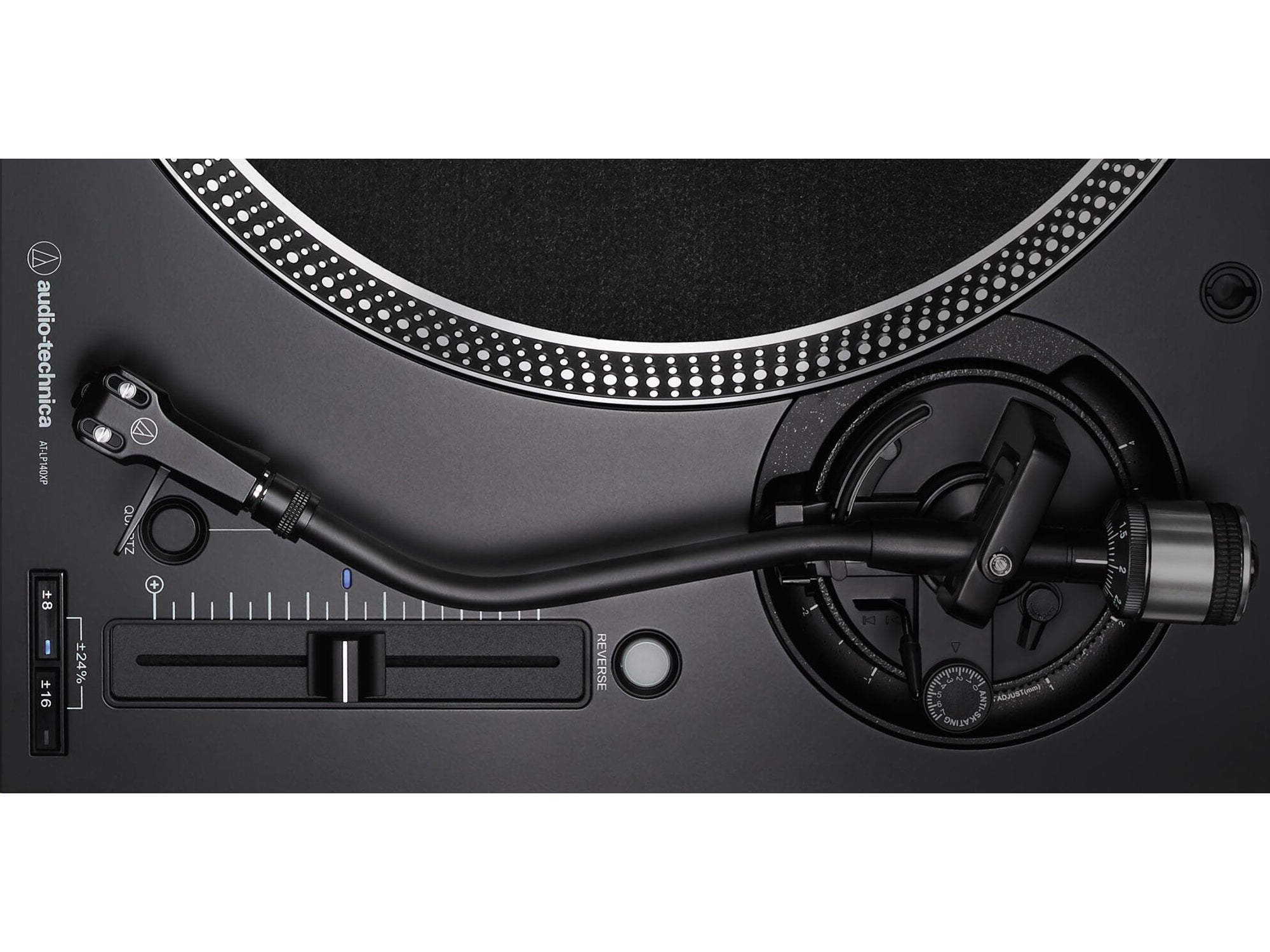 Audio Technica AT LP140XP Professional Direct-Drive Turntable for DJs & Music Enthusiasts – Perfect for Home Studios, Clubs & Vinyl Record Playback