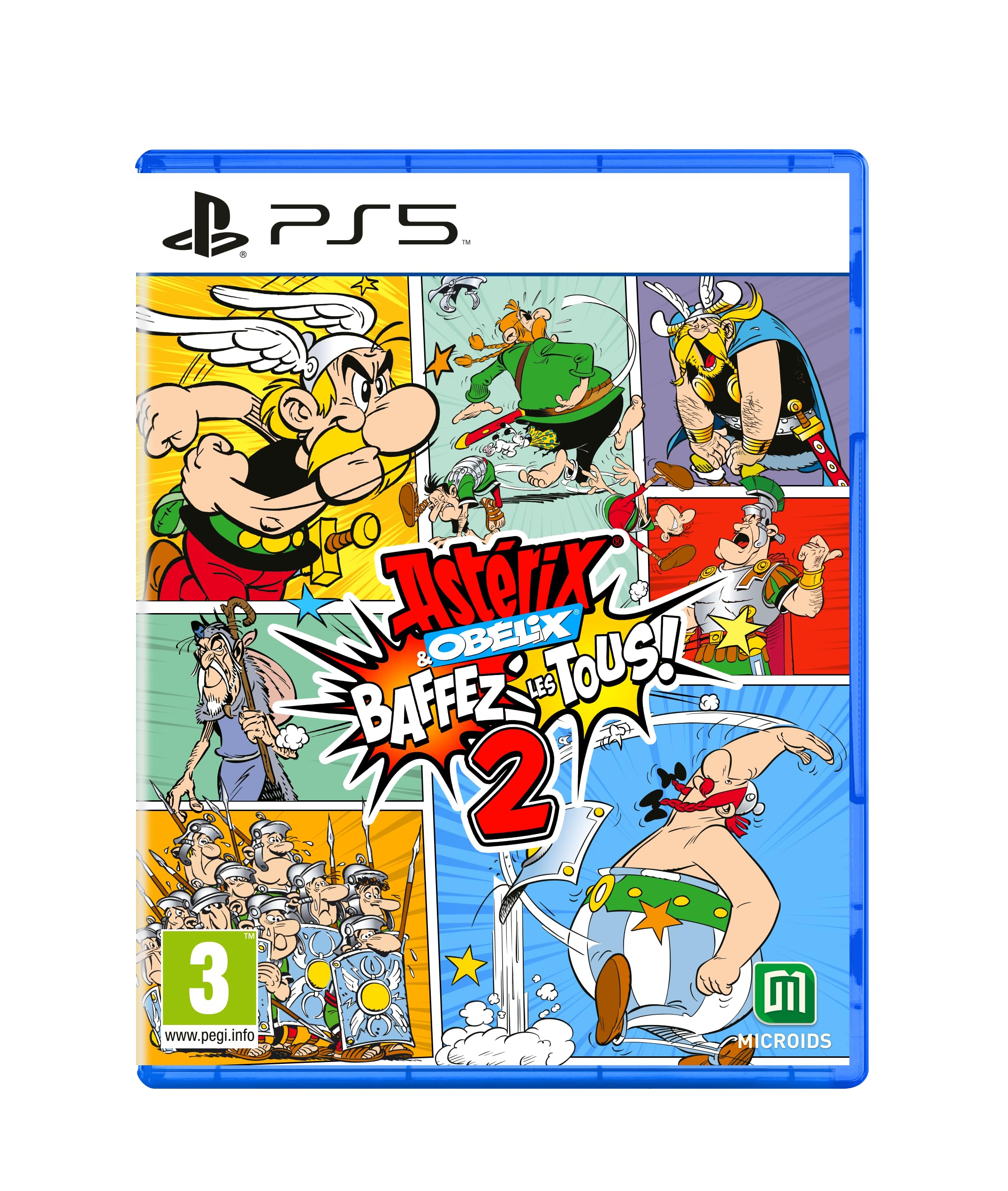 ASTERIX BAFFEZ LES TOUS 2 PS5 Game - Action Adventure for PlayStation 5 - Perfect for Family Game Nights & French Culture Enthusiasts