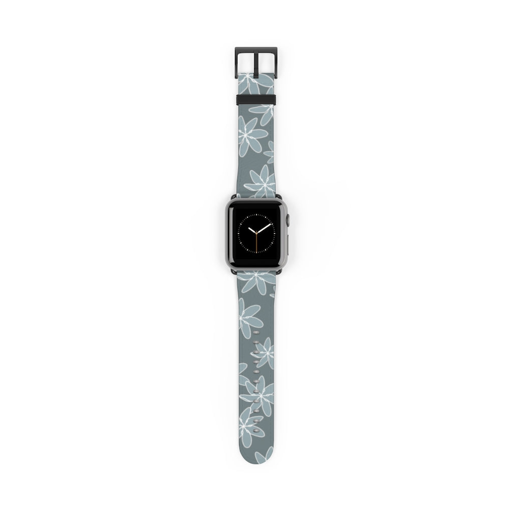 Tiare Polu Apple Watch Band - Premium Soft Silicone Replacement Strap for Apple Watch Series 8/7/6/5/4/3/SE - Comfortable & Durable Sport Loop for Workout, Running, Gym & Everyday Wear