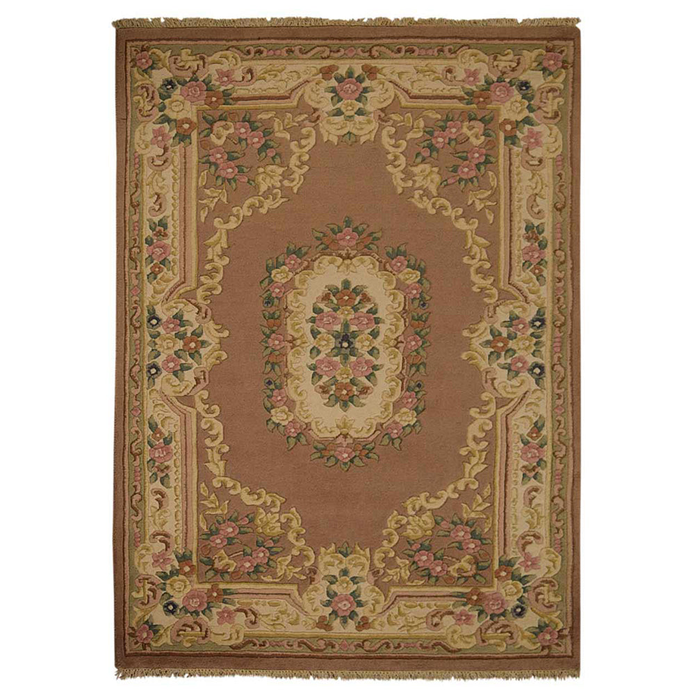 Handmade Anatolian Aras Hand Knotted Wool Rug - Traditional Turkish Carpet for Living Room, Bedroom & Home Decor