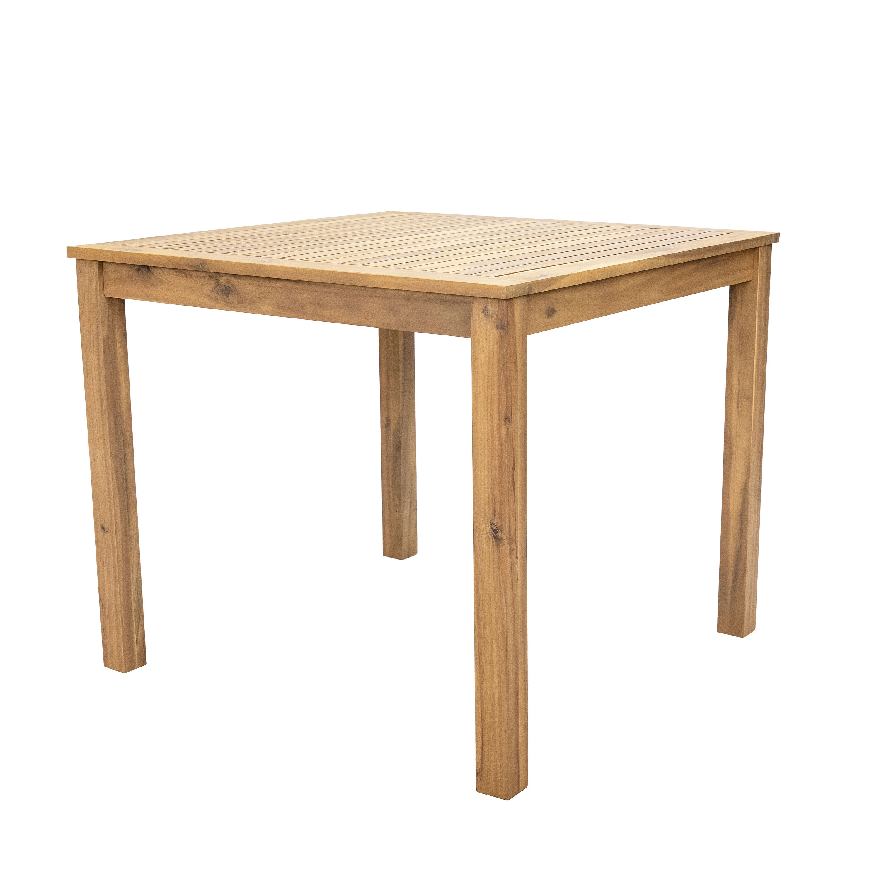 Acacia Wood Outdoor Dining Table 33.75