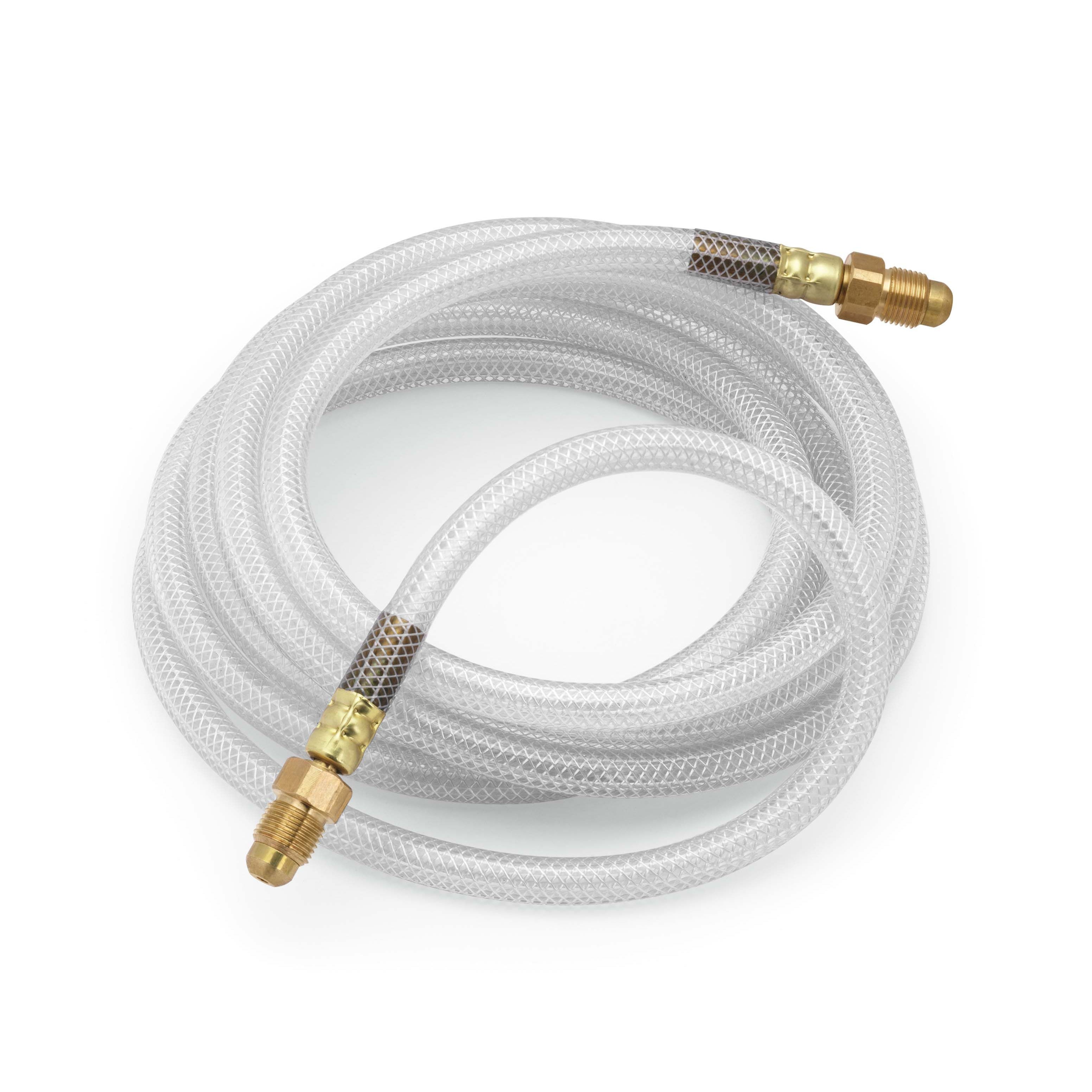 CK Worldwide Reinforced Clear Inert Gas Hose - 12.5ft ARH 12 | High-Quality Welding & Industrial Gas Transfer | Perfect for TIG/MIG Welding, Laboratories & HVAC Applications