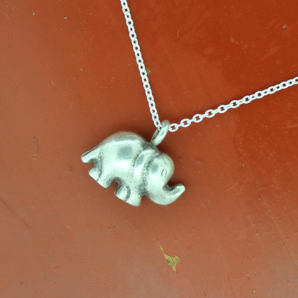 Authentic Hill Tribe Silver Elephant Pendant - Handmade Thai Jewelry for Women - Perfect Gift for Elephant Lovers & Spiritual Seekers - Ideal for Everyday Wear, Special Occasions & Boho Fashion