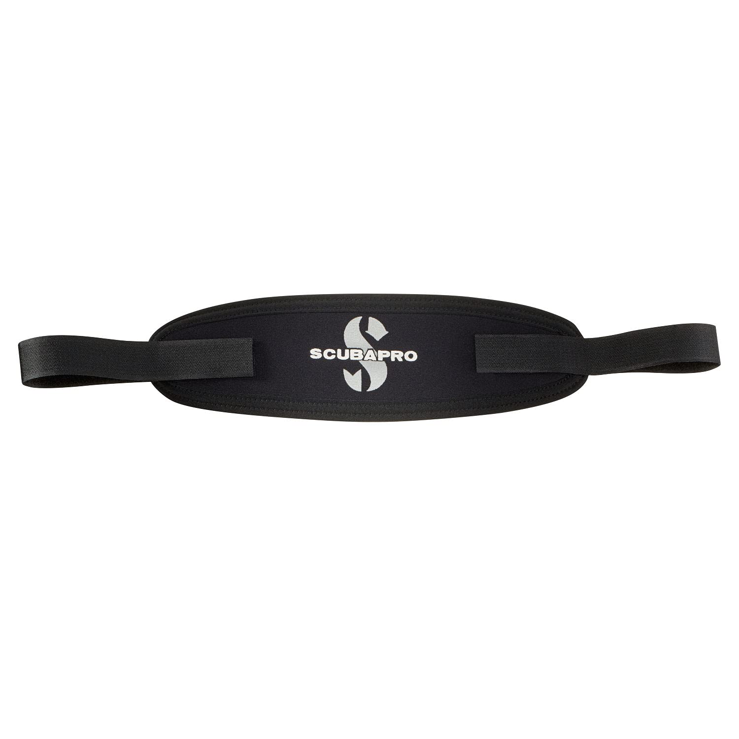 Scubapro Neoprene Scuba Diving Mask Strap Cover - Black Velcro Adjustable for Comfort & Protection - Perfect for Snorkeling, Spearfishing & Underwater Photography