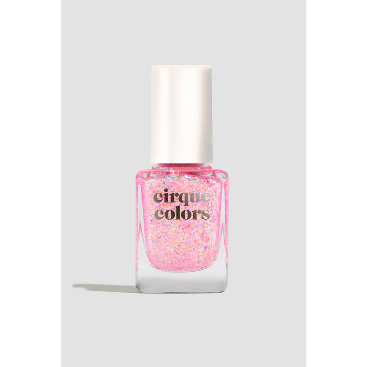 Cirque Colors Glitter Glue Nail Polish - 0.37 oz Long-Lasting Base Coat for Glitter Nail Art - Perfect for DIY Manicures & Professional Salon Use