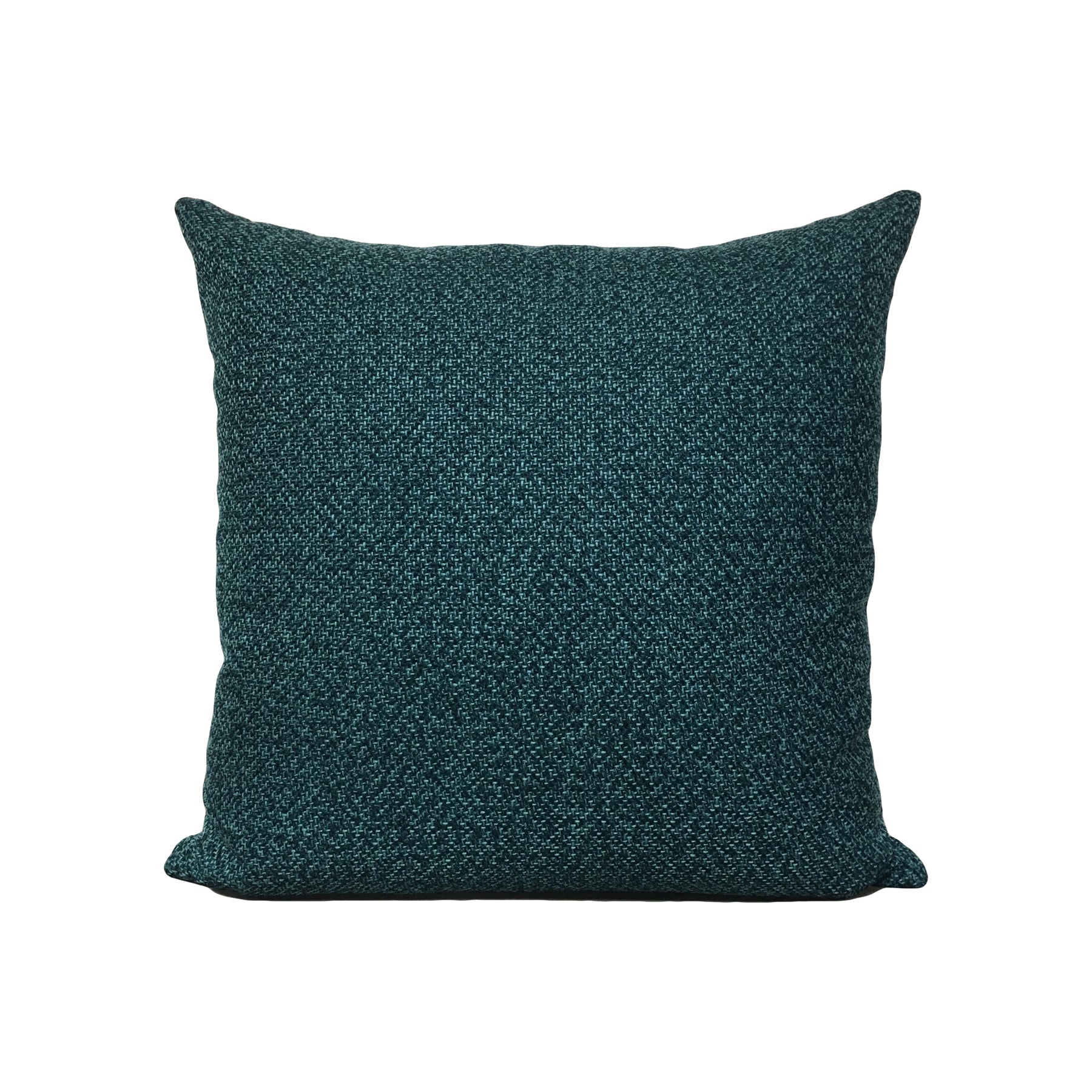 Amour Turquoise Decorative Throw Pillow 17x17 Inches - Soft Square Cushion for Sofa, Bed & Home Decor