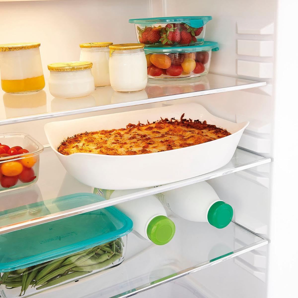 Luminarc Smart Cuisine Oven Dish - Premium Heat-Resistant Glass Baking Pan for Casseroles, Lasagna & Desserts | Perfect for Family Dinners & Holiday Baking