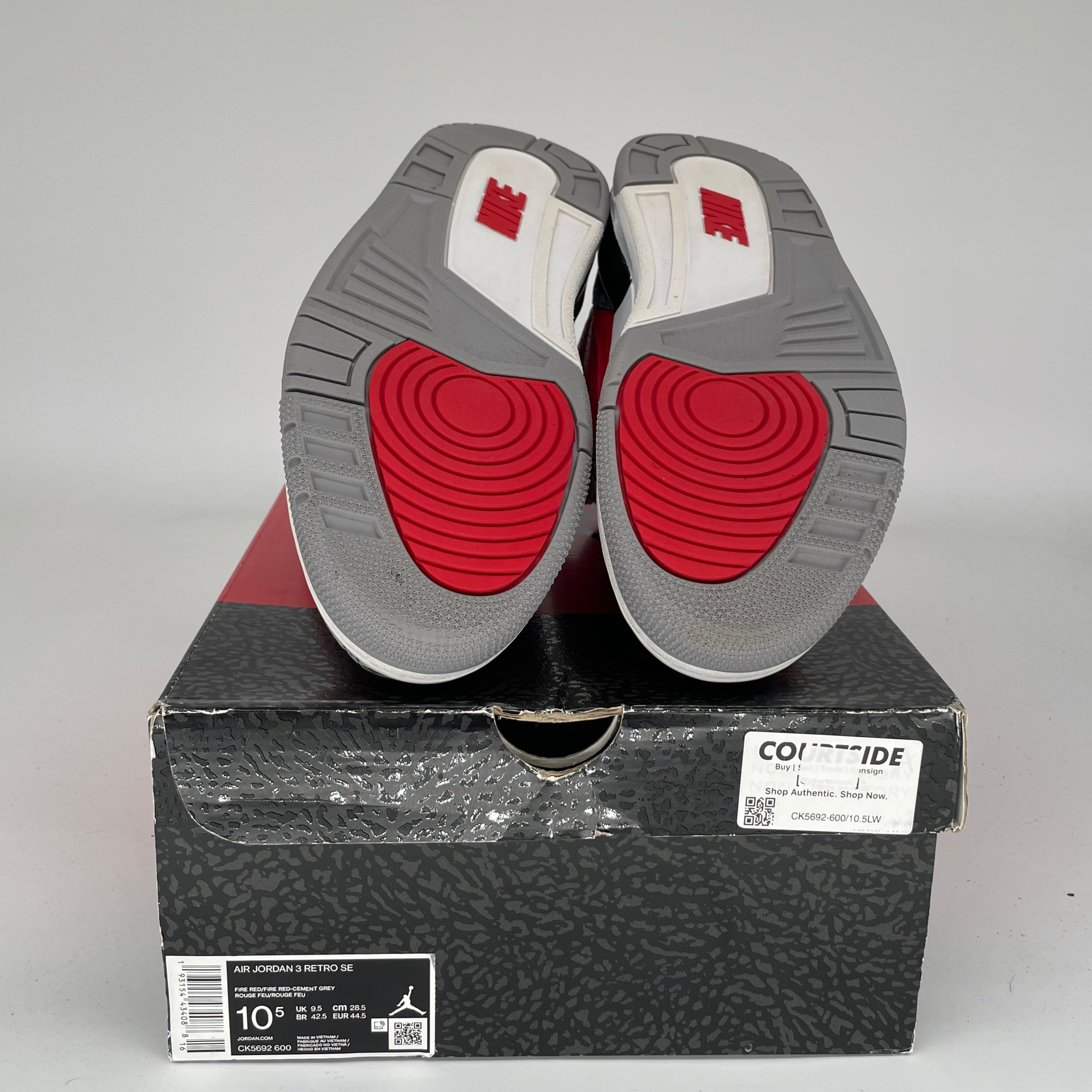 AIR JORDAN 3 UNITE Retro Sneakers Men's Size 10.5 - Style CK5692-600 | Basketball Shoes for Men, Streetwear Fashion & Casual Wear