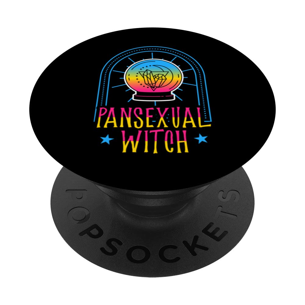 Wicca Witchcraft Crystals PopGrip - Satanic & Mystical for Phone Grip