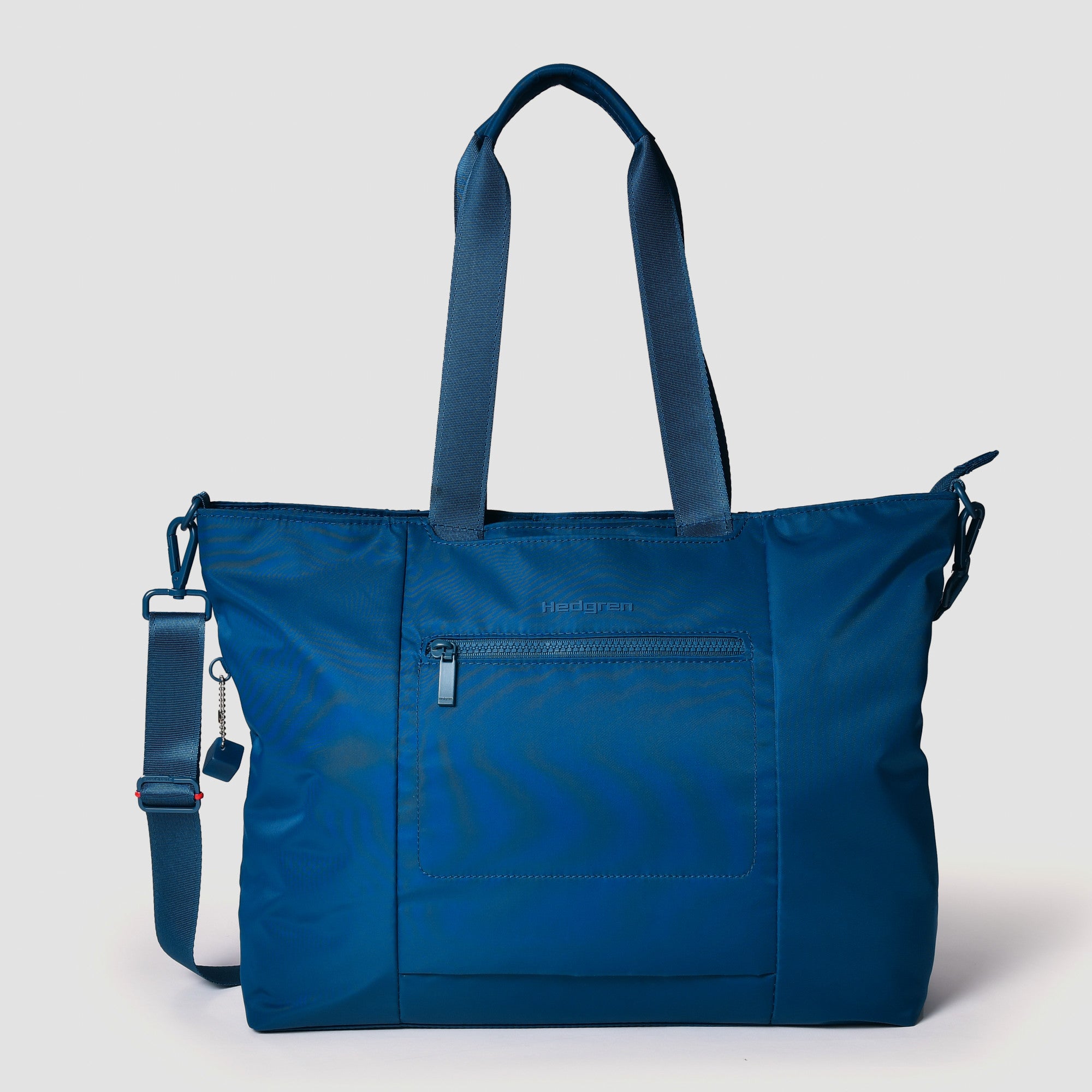 Hedgren Swing Tote Large RFID Blocking Crossbody Bag for Women - Stylish Blue Handbag for Work, Travel & Everyday Use