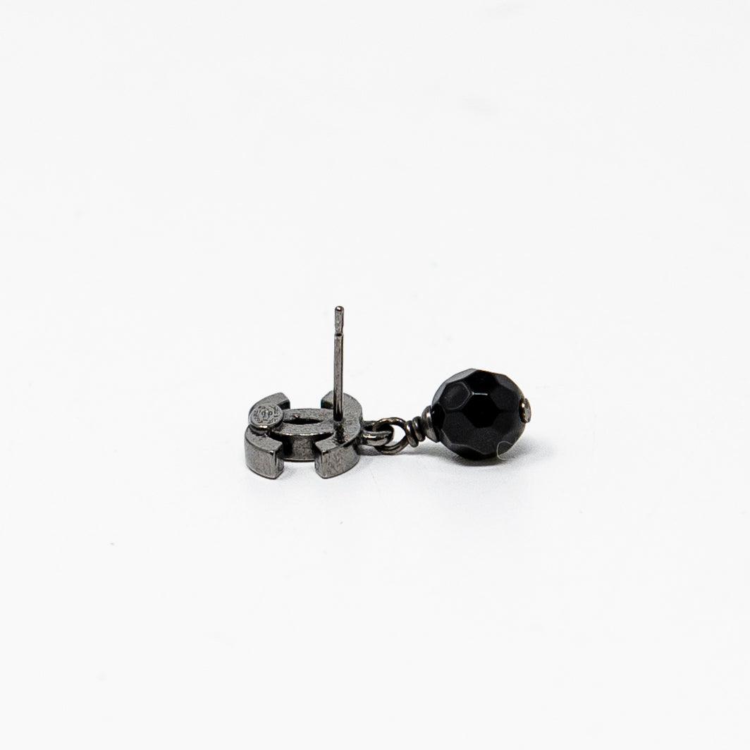 Chanel Black Bead CC Drop Earrings for Women - Luxury Fashion Jewelry for Parties, Weddings & Special Occasions