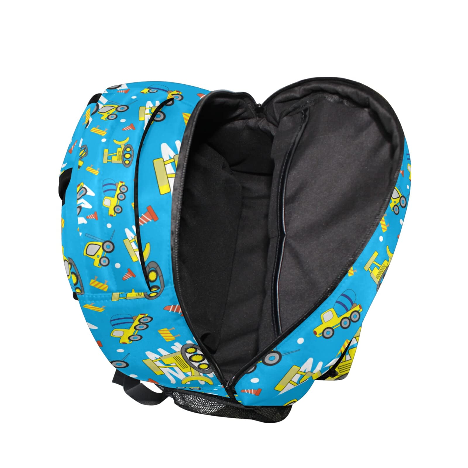 Cute Cartoon Excavator Backpack for Kids - Water Resistant School Bookbag, Laptop Bag for Boys & Girls - Perfect for School, Travel & Outdoor Activities