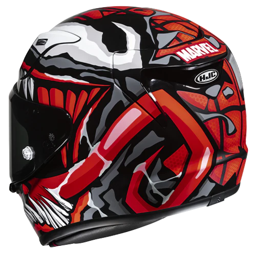 RPHA 12 Maximized Venom Motorcycle Helmet - Lightweight, DOT & ECE Certified for Safety - Perfect for Racing, Street Riding & Long-Distance Touring