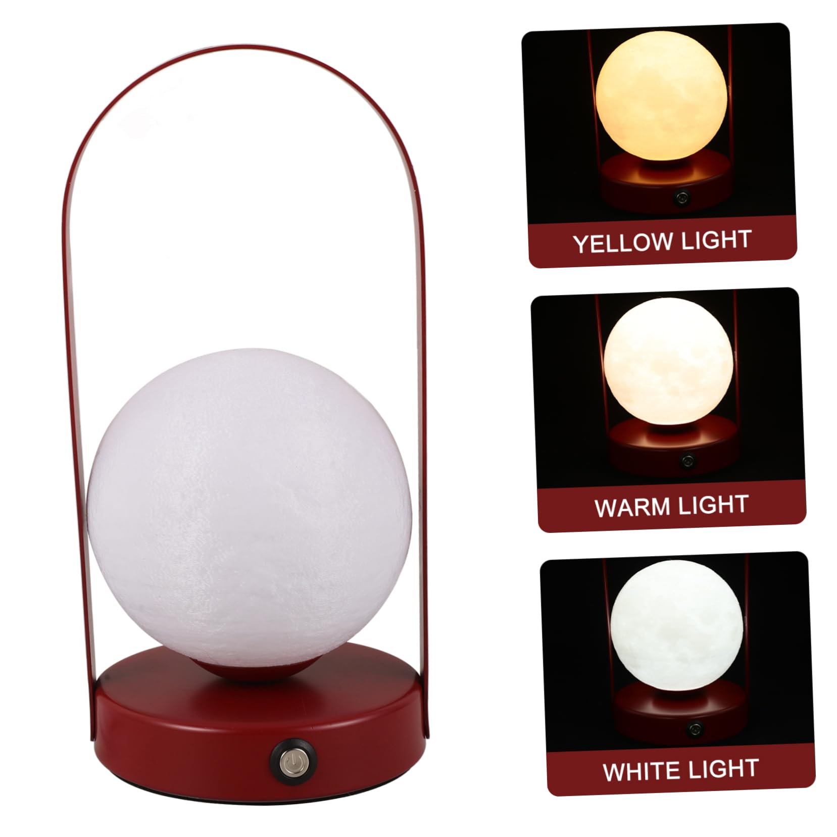 DOITOOL 3-Pack Pleated Fabric Shade Table Lamps - Modern Nightstand Lamps for Bedroom, Kids Room & Office Desk - Soft Lighting for Reading, Studying & Relaxing