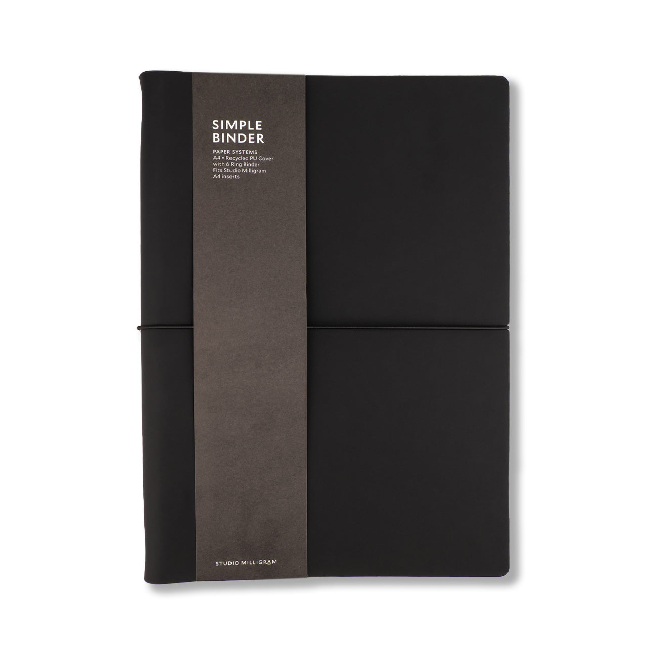 Paper Systems Simple Binder A4 - Durable 3-Ring Binder for Office, School & Home Organization | Letter Size Document Holder for Reports, Presentations & Notebooks