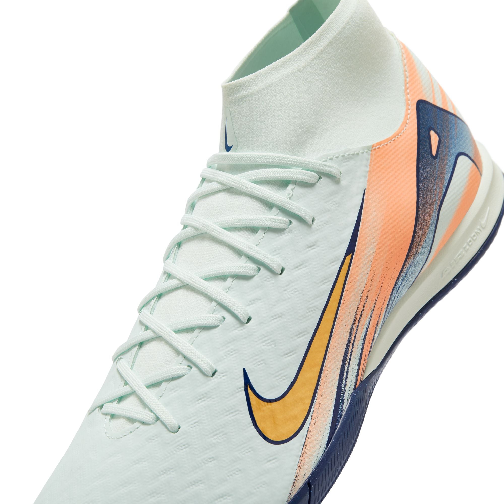 Nike Mercurial Superfly 10 Academy IC Indoor Soccer Shoes for Men - Lightweight Football Cleats in Barely Green | Perfect for Indoor Training, Futsal & Gym Sessions