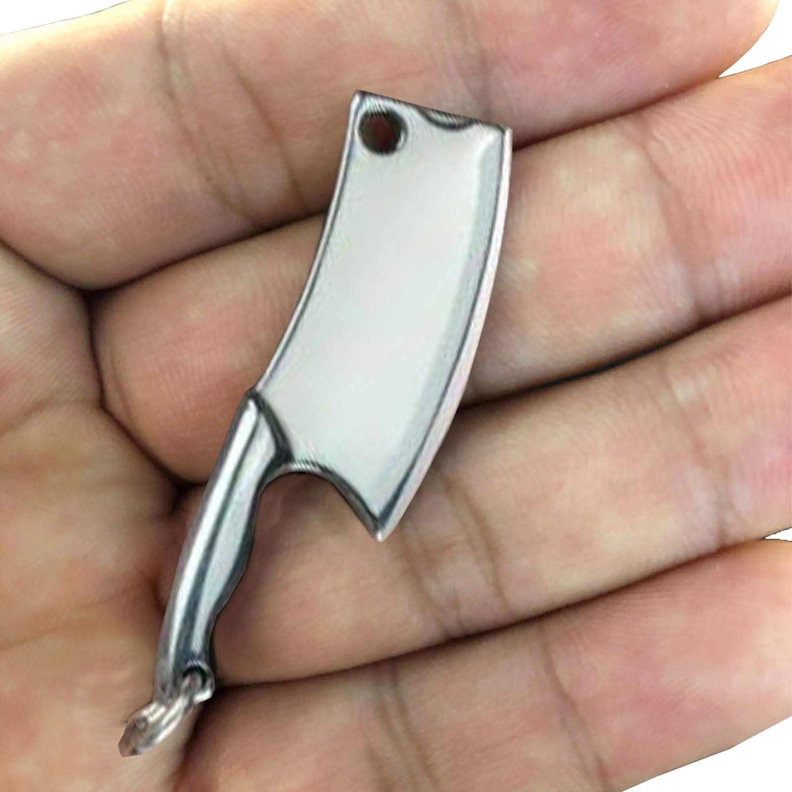 Mini Chef Pocket Knife - Compact Multitool with Thumb Opener | Perfect for Camping, Hiking & Everyday Carry (White)