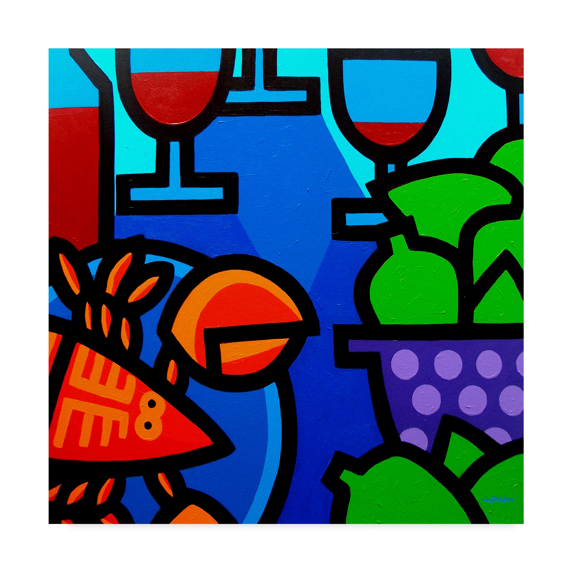 Trademark Fine Art John Nolan Multicolor Canvas Wall Art - Perfect for Living Room, Bedroom & Office Decor