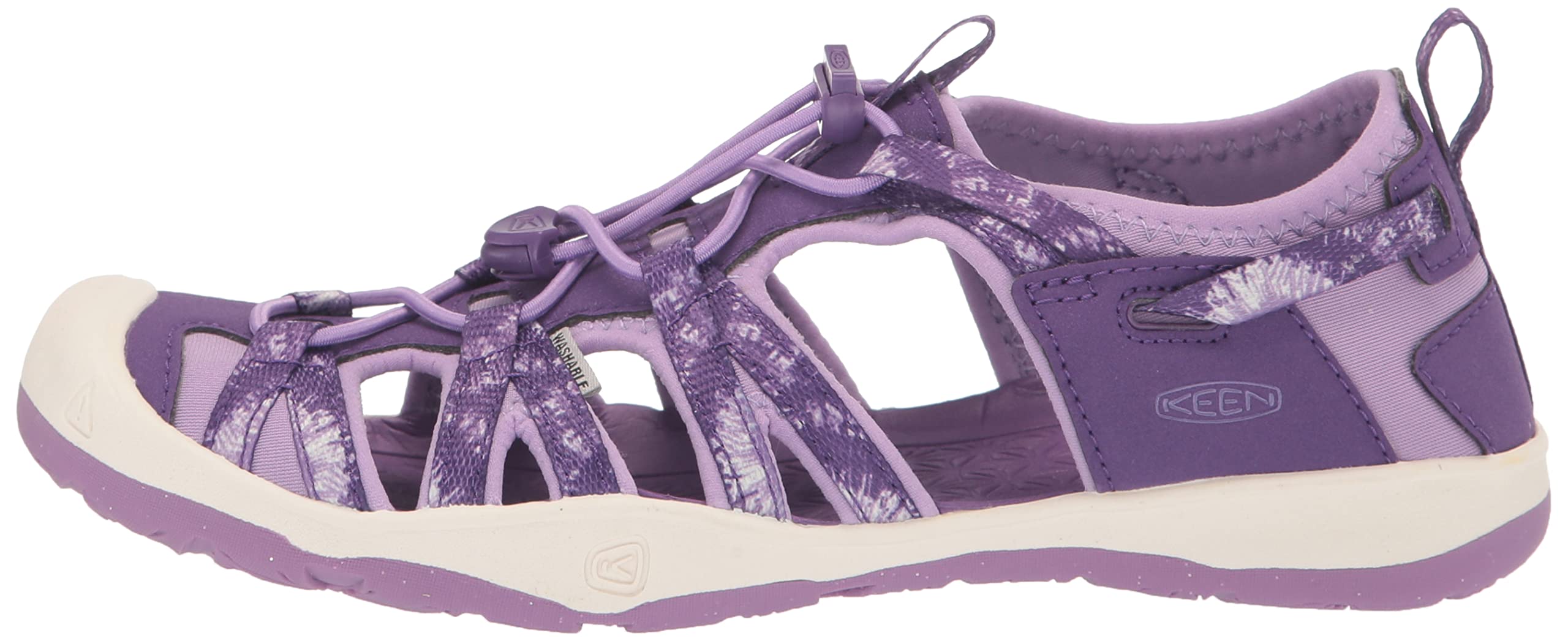KEEN Kids Moxie Closed Toe Sandals for Girls - Comfortable Casual Water Shoes for Outdoor Play, Beach & Summer Activities