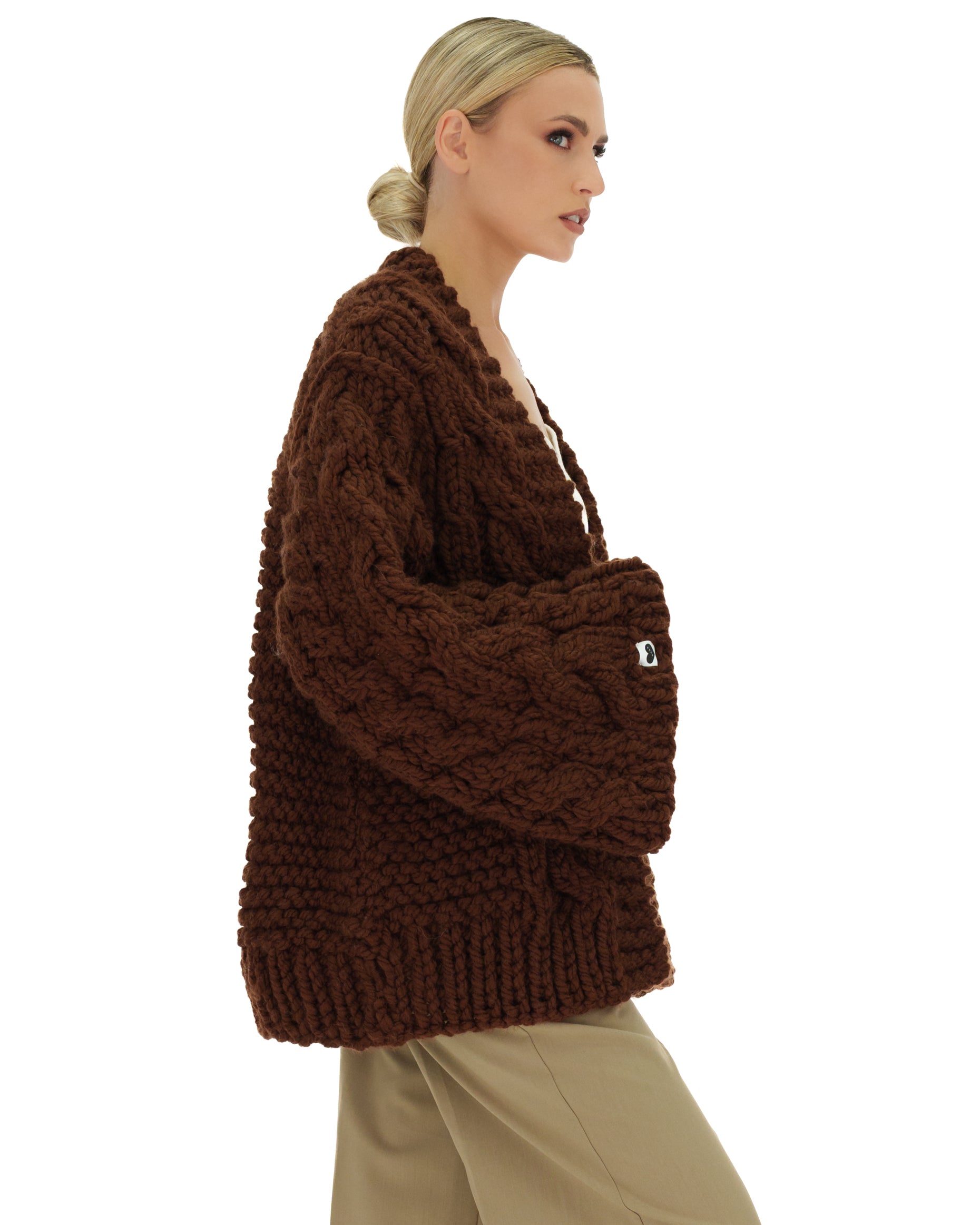 Cozy Cable Knit Cardigan Sweater for Women - Soft Chunky Knit Open Front Long Sleeve Wrap - Perfect for Fall, Winter & Layering Outfits