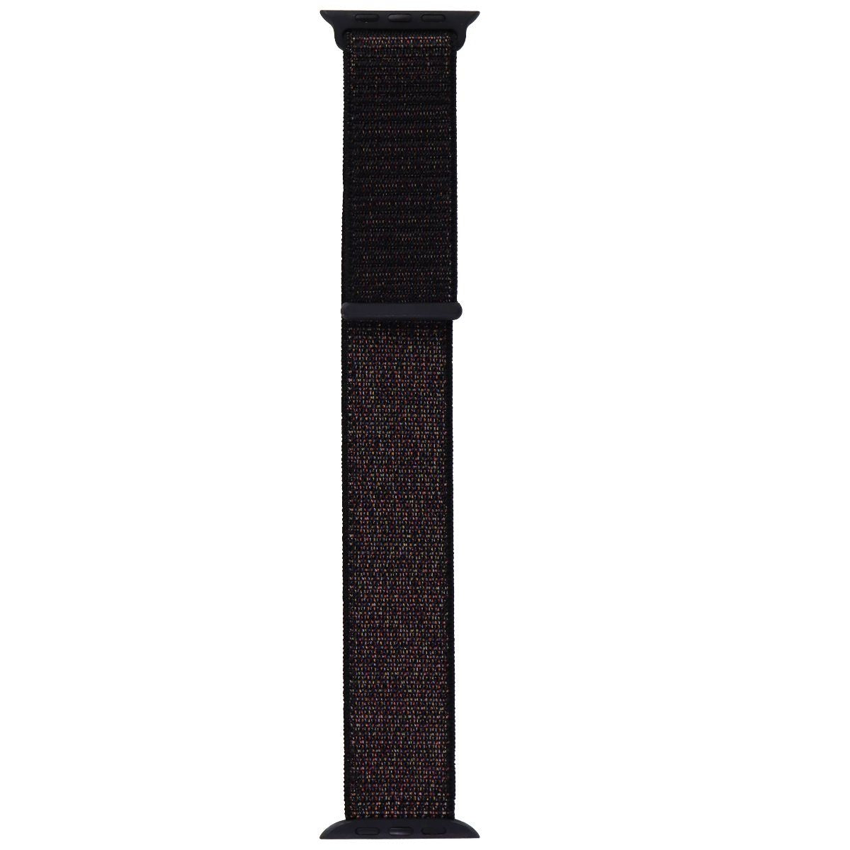 Apple Watch Sport Loop Band 44mm & 42mm - Black Multi-Color Nylon Strap for Apple Watch Series 8/7/6/SE/5/4/3 - Comfortable & Adjustable for Running, Workouts & Daily Wear