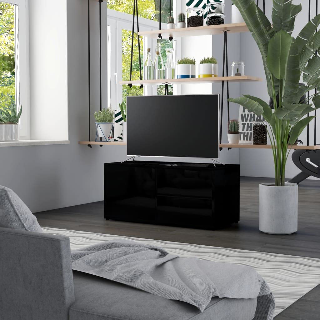Modern TV Stand for Flat Screen TVs - 31.5