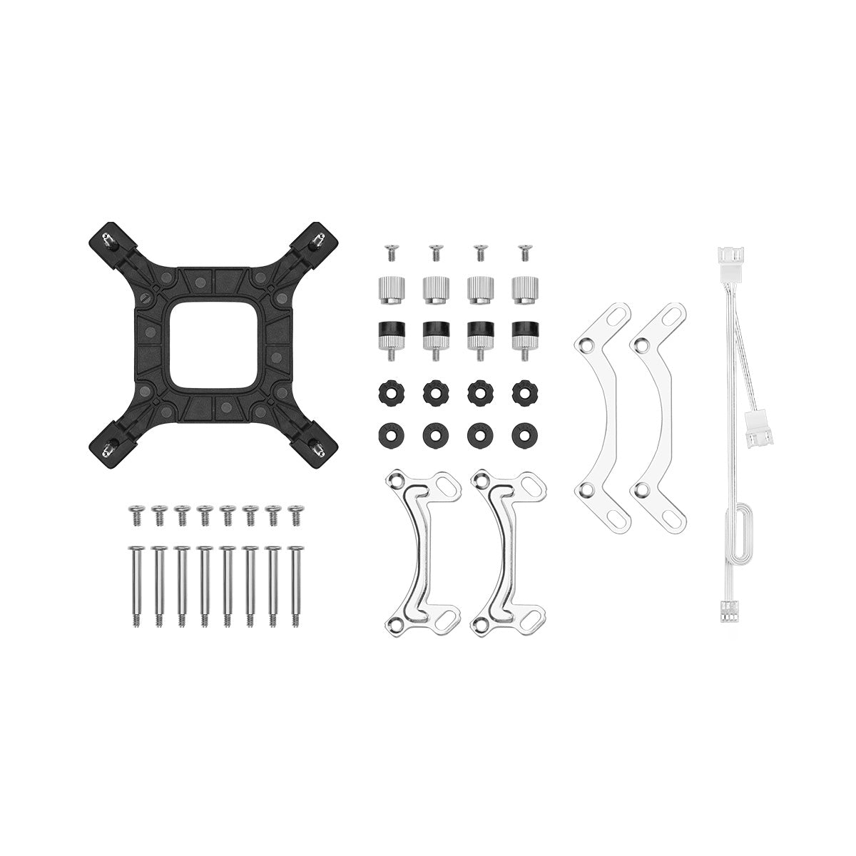 Deepcool LE520 240mm ARGB AIO Liquid CPU Cooler - White | High-Performance Water Cooling System for Gaming PC & Workstation | Perfect for Overclocking & Silent Operation